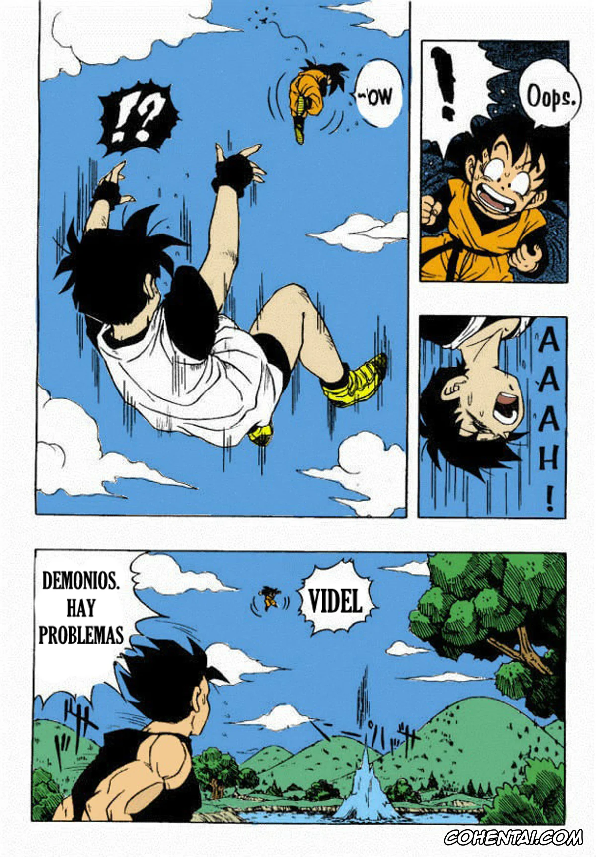 Dragon Ball Z xxx, Son Gohan xxx, Videl xxx, Dragon Ball H (Dragon Ball Z), pagina 4
