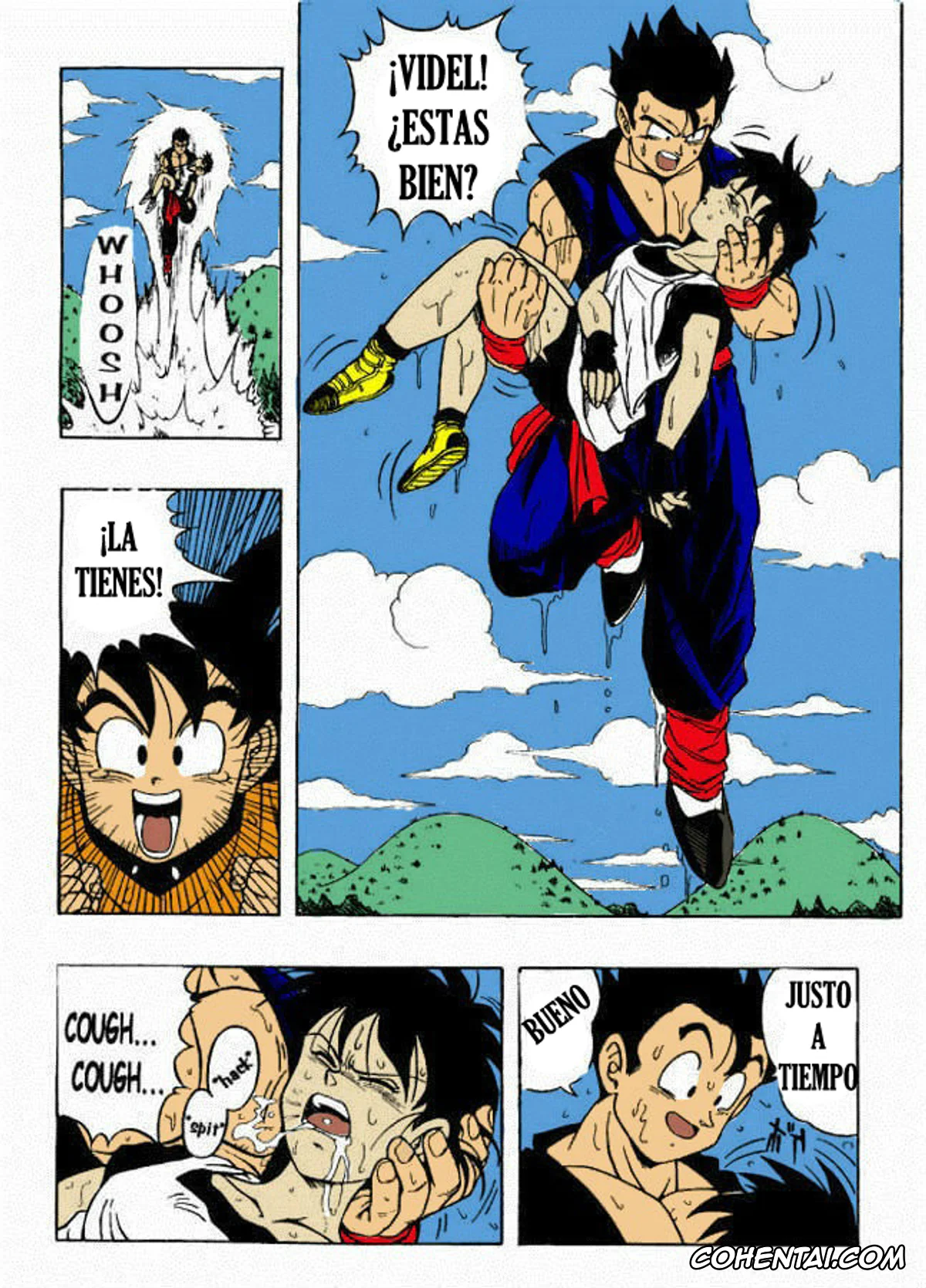 Dragon Ball Z hentai, Son Gohan hentai, Videl hentai, Dragon Ball H (Dragon Ball Z), pagina 6