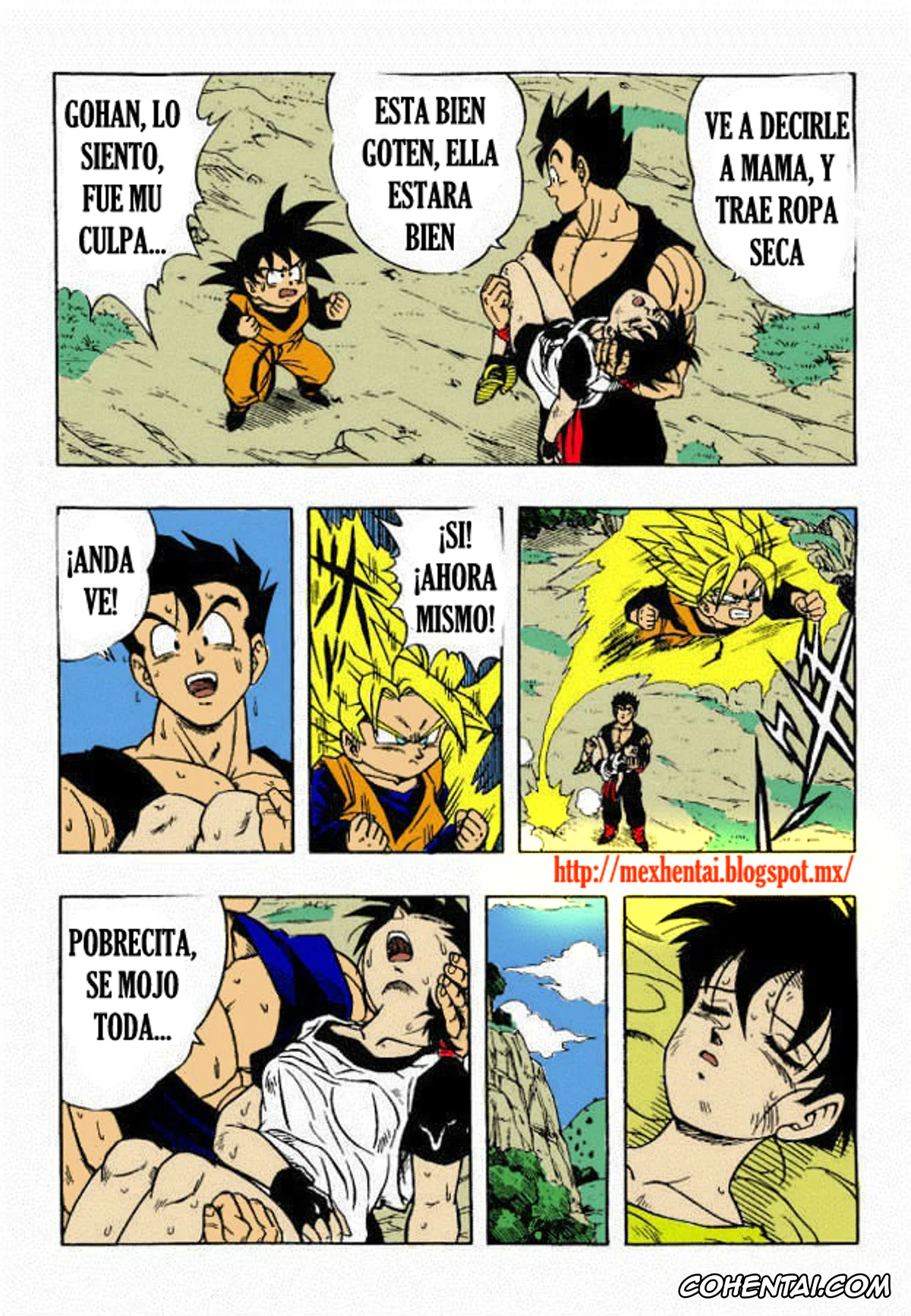 Dragon Ball Z xxx, Son Gohan xxx, Videl xxx, Dragon Ball H (Dragon Ball Z), pagina 7
