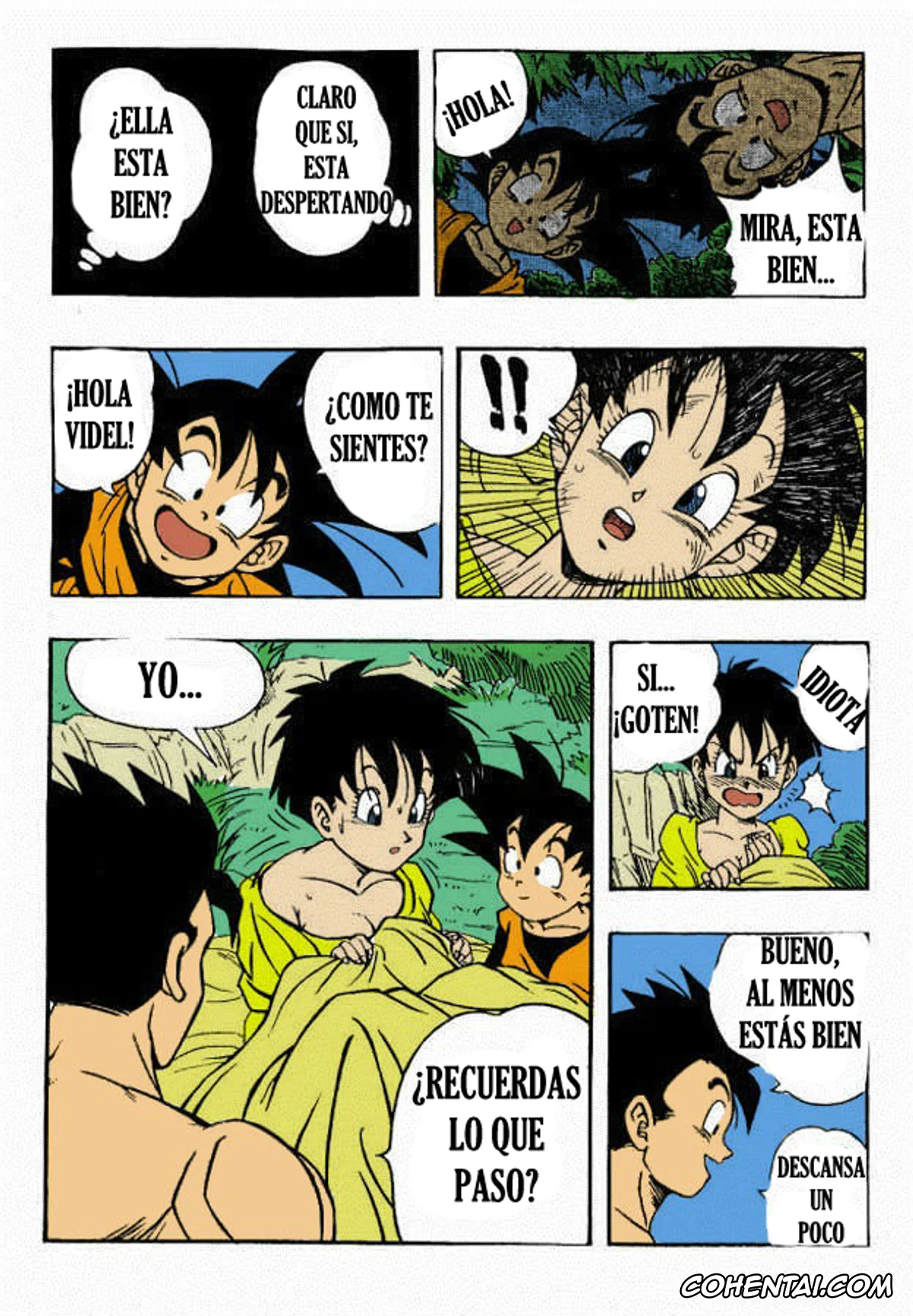 Dragon Ball Z porno, Son Gohan porno, Videl porno, Dragon Ball H (Dragon Ball Z), pagina 8