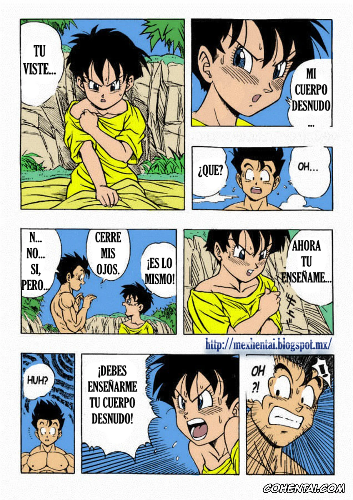 Dragon Ball Z xxx, Son Gohan xxx, Videl xxx, Dragon Ball H (Dragon Ball Z), pagina 10