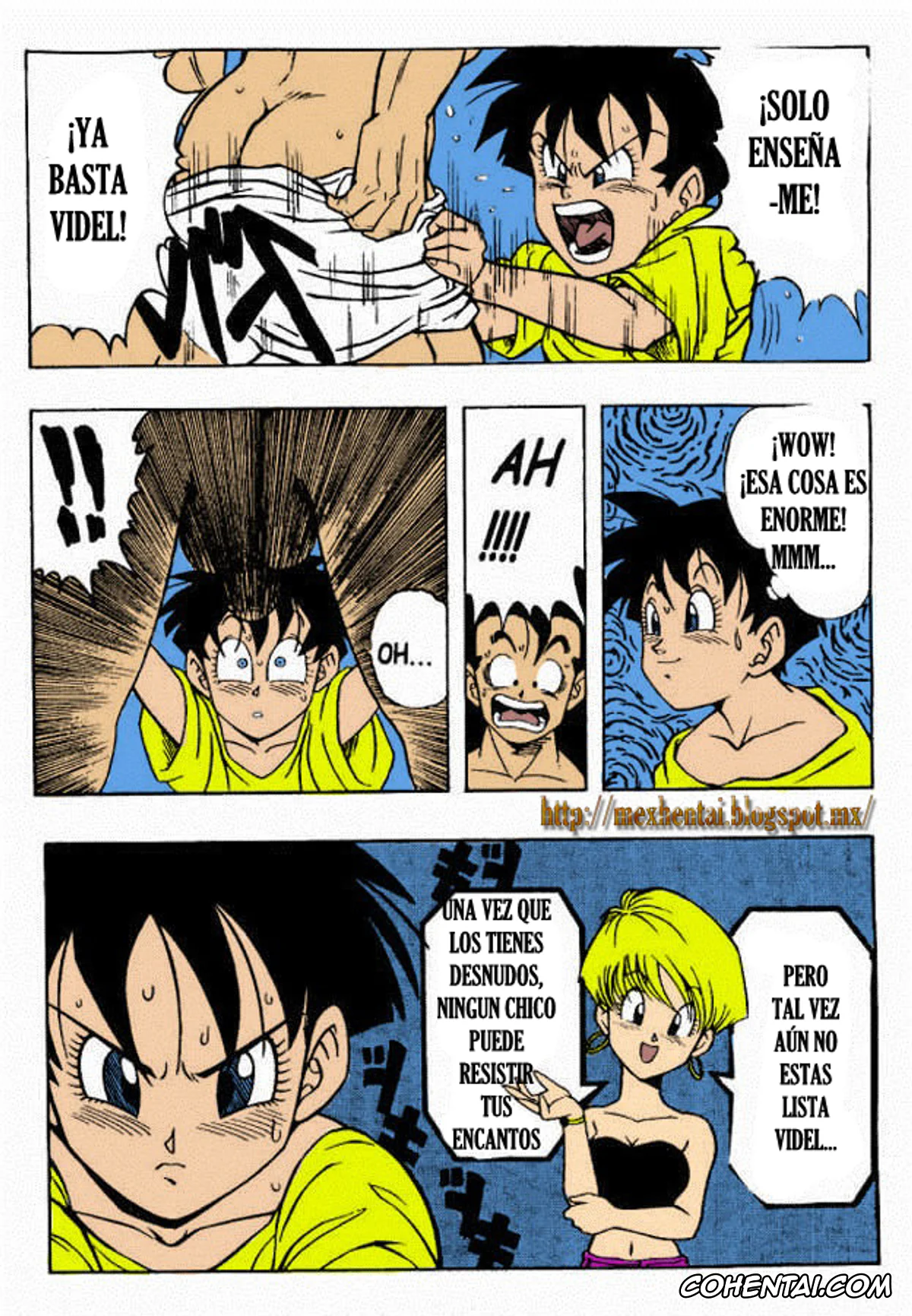 Dragon Ball Z porno, Son Gohan porno, Videl porno, Dragon Ball H (Dragon Ball Z), pagina 11