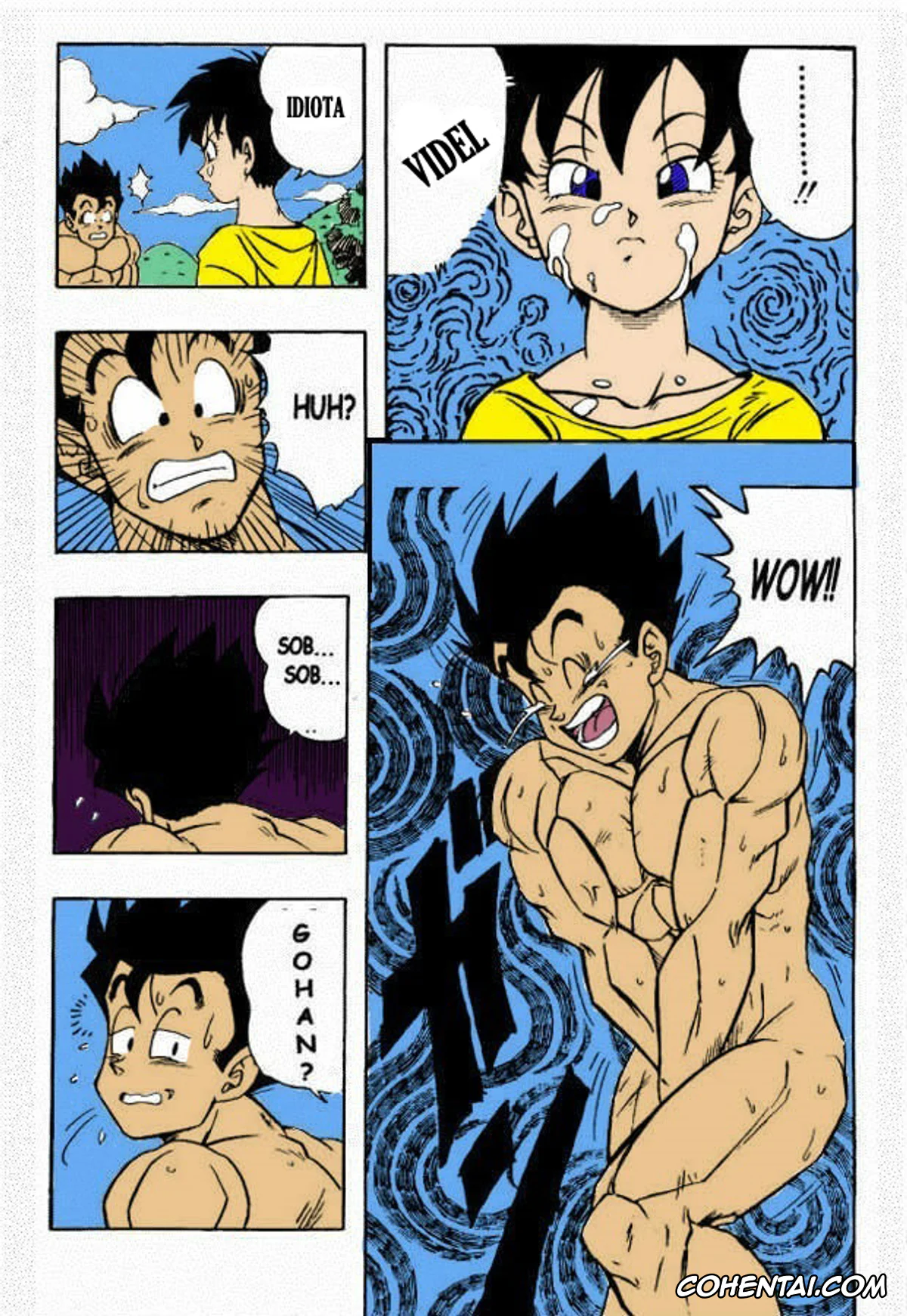 Dragon Ball Z porno, Son Gohan porno, Videl porno, Dragon Ball H (Dragon Ball Z), pagina 14
