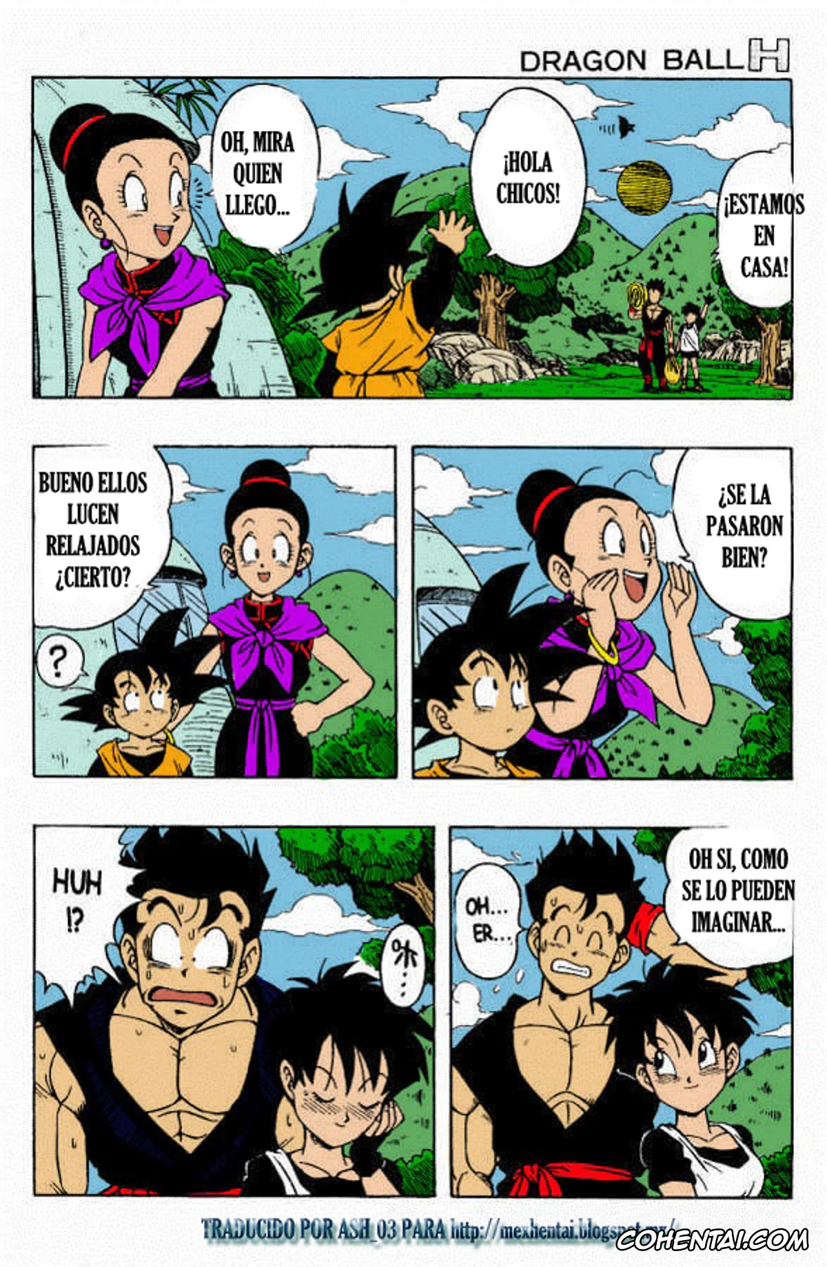 Dragon Ball Z xxx, Son Gohan xxx, Videl xxx, Dragon Ball H (Dragon Ball Z), pagina 28