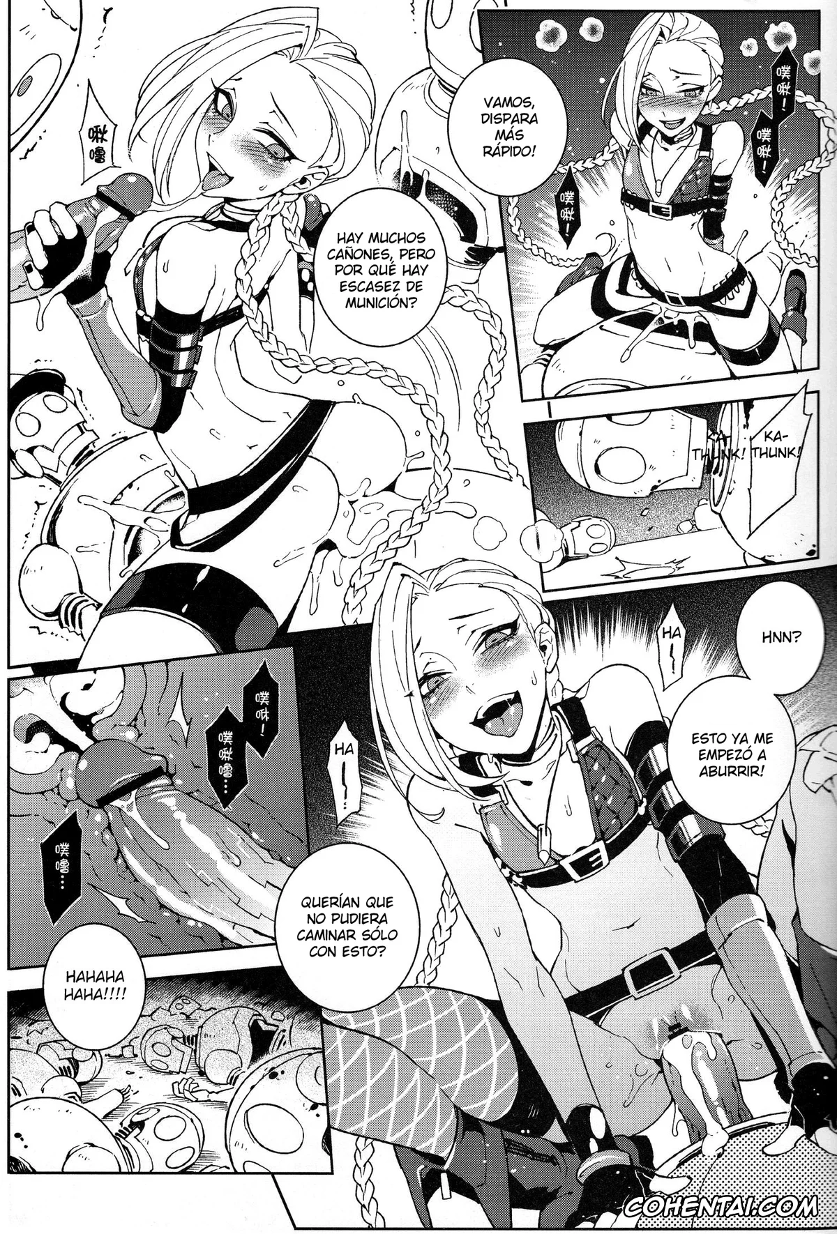League of Legends xxx, Caitlyn xxx, Jinx xxx, Vi xxx, JINX Come On! Shoot Faster (League of Legends), pagina 10