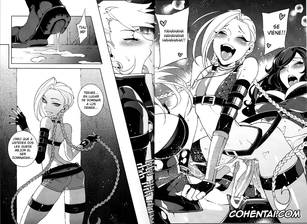 League of Legends hentai, Caitlyn hentai, Jinx hentai, Vi hentai, JINX Come On! Shoot Faster (League of Legends), pagina 21
