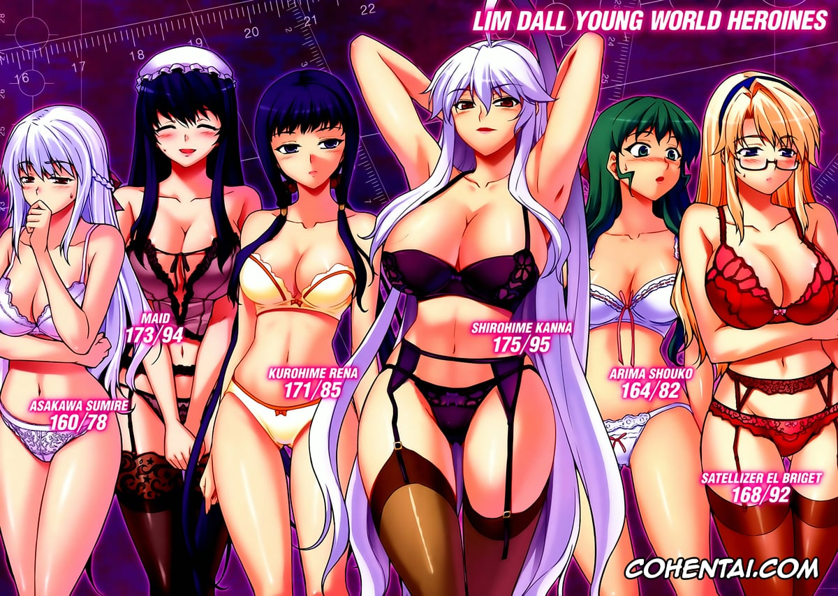Aflame Inferno xxx, Freezing xxx, Kisetsu No Hanayome xxx, Kurokami | Black God xxx, Onihime Vs xxx, Rebirth The Lunatic Taker xxx, Unbalance X Unbalance xxx, Louis El Bridget xxx, Satellizer El Bridget xxx, CROSS MAKE 2009 (Freezing, Onihime VS), pagina 4