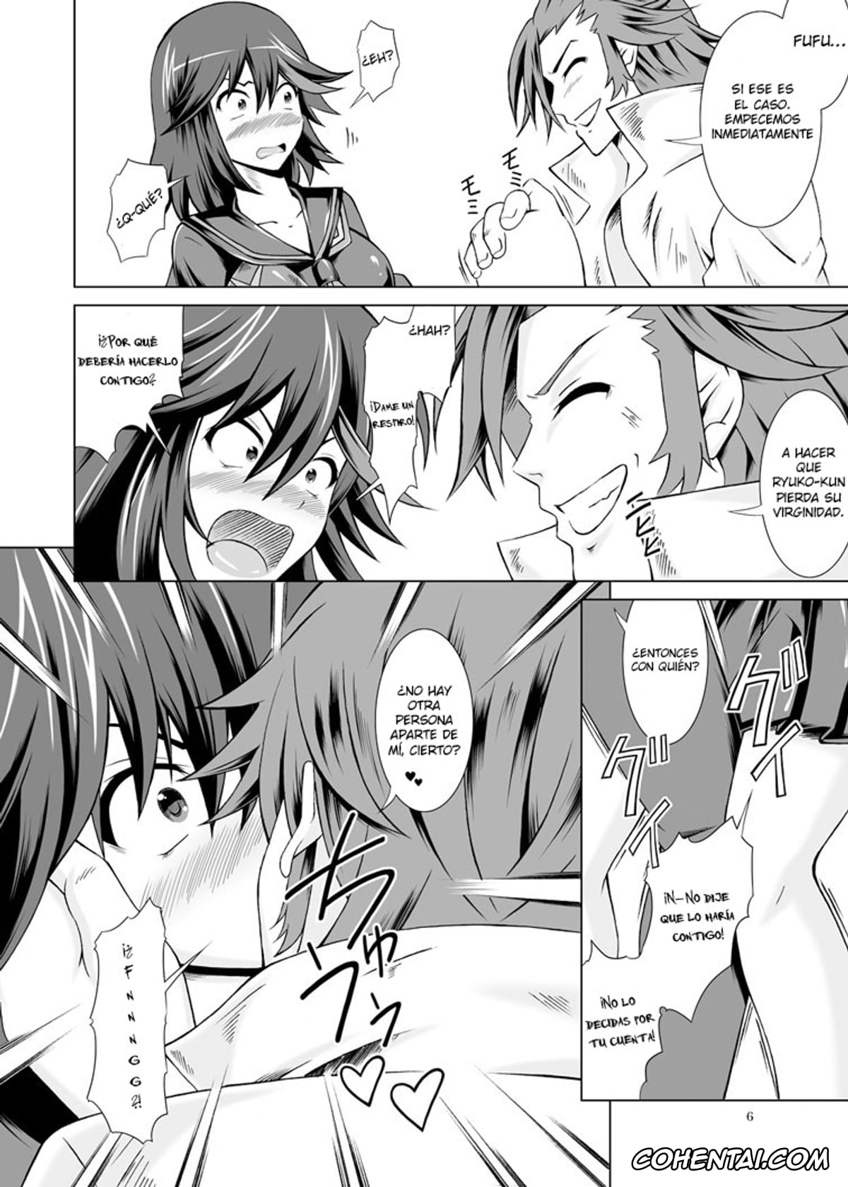 Kill la Kill porno, Aikuro Mikisugi porno, Ryuuko Matoi porno, Yaru la Yaru (Kill la Kill), pagina 5