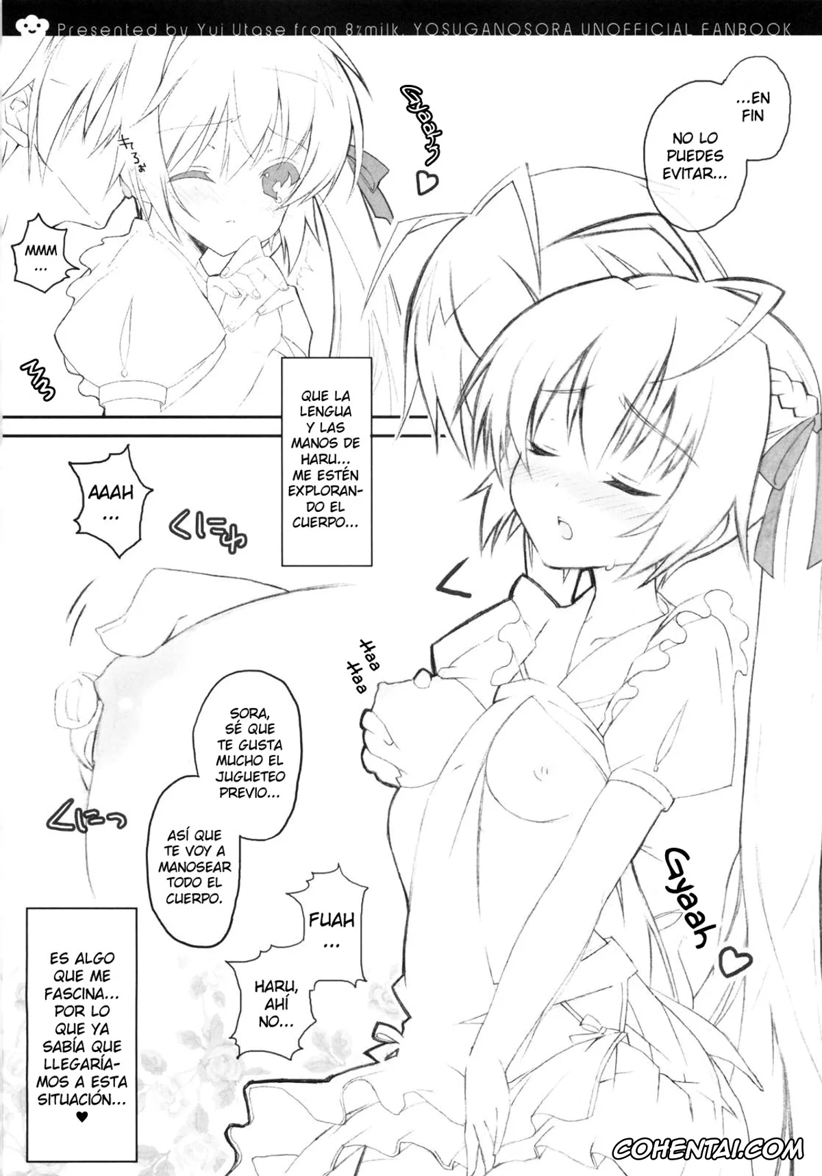 Yosuga No Sora xxx, Haruka Kasugano xxx, Sora Kasugano xxx, Harumachi Bloomin’! (Yosuga no Sora), pagina 10