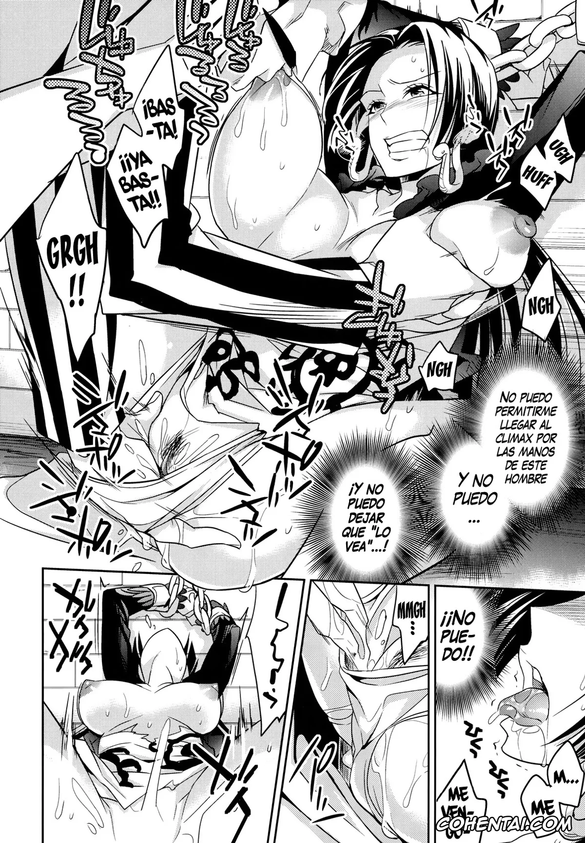One Piece hentai, Boa Hancock hentai, Momonga hentai, C9-05 Amai Doku (One Piece), pagina 9