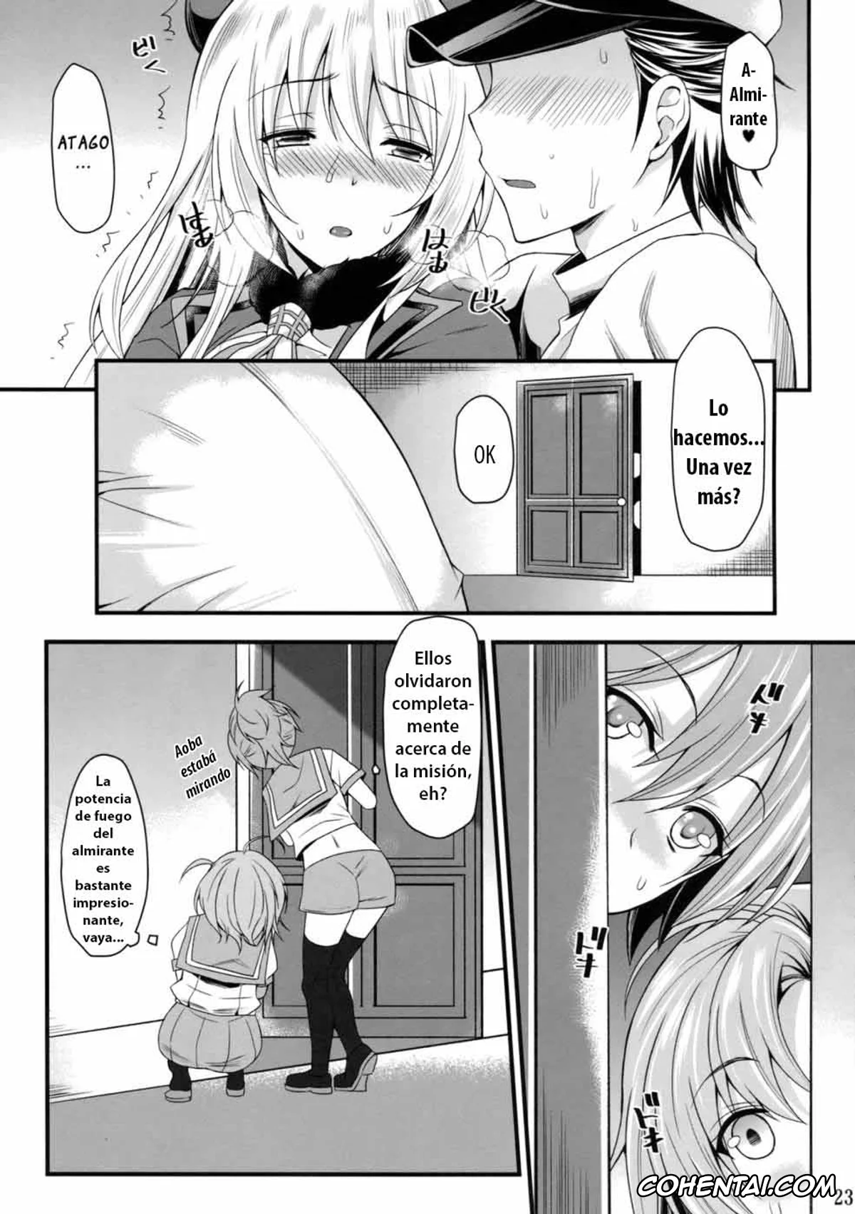 Kantai Collection -KanColle- xxx, Atago xxx, Atago to Yasen ni Totsunyuu su! (Kantai Collection -KanColle-), pagina 22