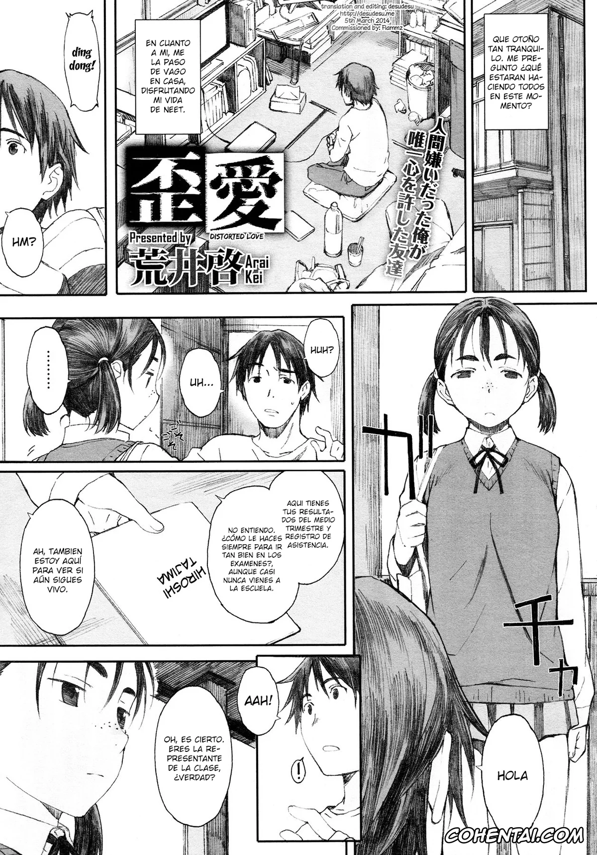 Original xxx, Yugame | Distorted Love, pagina 1