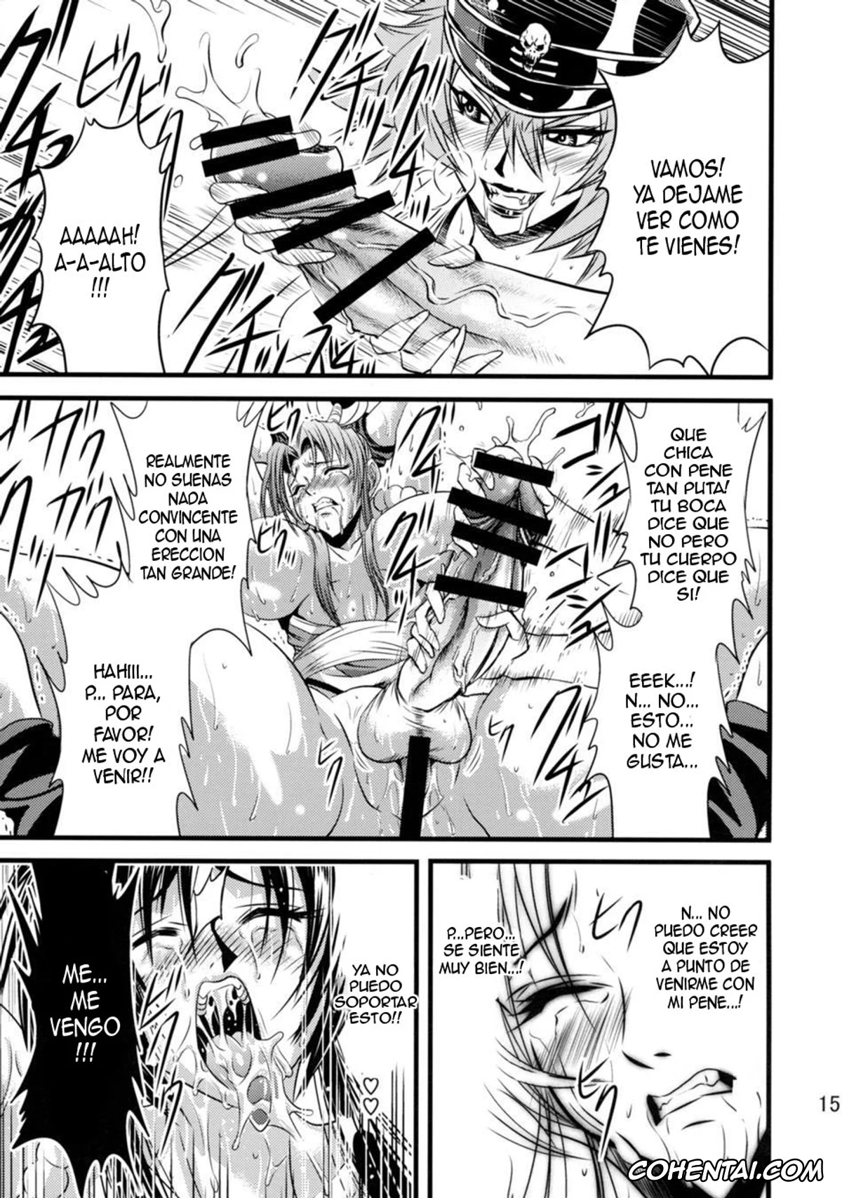 Final Fight xxx, King of Fighters xxx, Mai Shiranui xxx, Poison xxx, Futa-Mai Seisakujou (Final Fight, King of Fighters), pagina 16