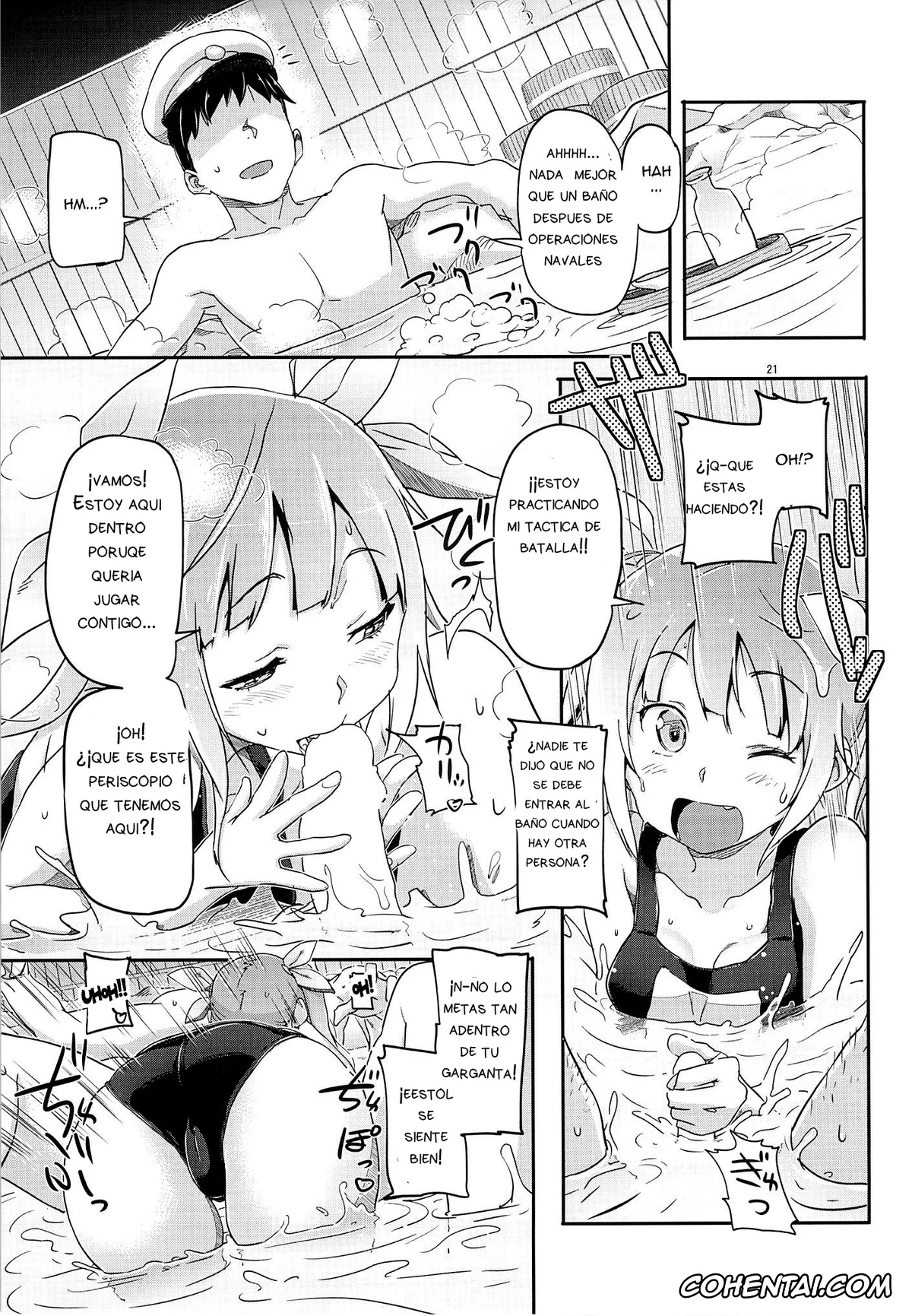 Kantai Collection -KanColle- xxx, Akagi xxx, I-19 xxx, Shimakaze xxx, Teitoku xxx, KanColle ~Teitoku ga KanMusu wo Seiteki na Me de Shika Mitekurenakute Tsurai~ (Kantai Collection), pagina 22