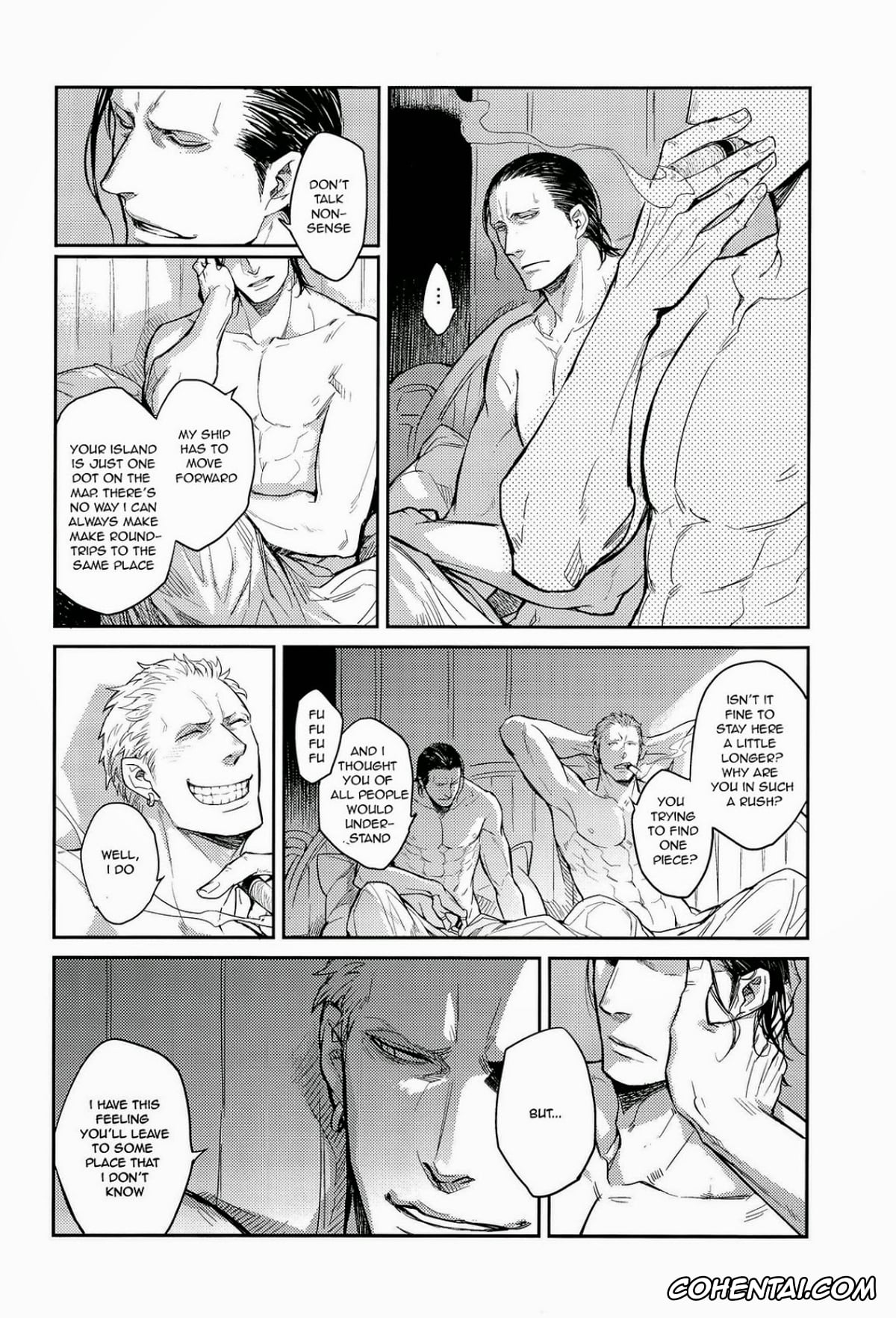 One Piece hentai, Crocodile hentai, Donquixote Doflamingo hentai, Die For Me (One Piece), pagina 9