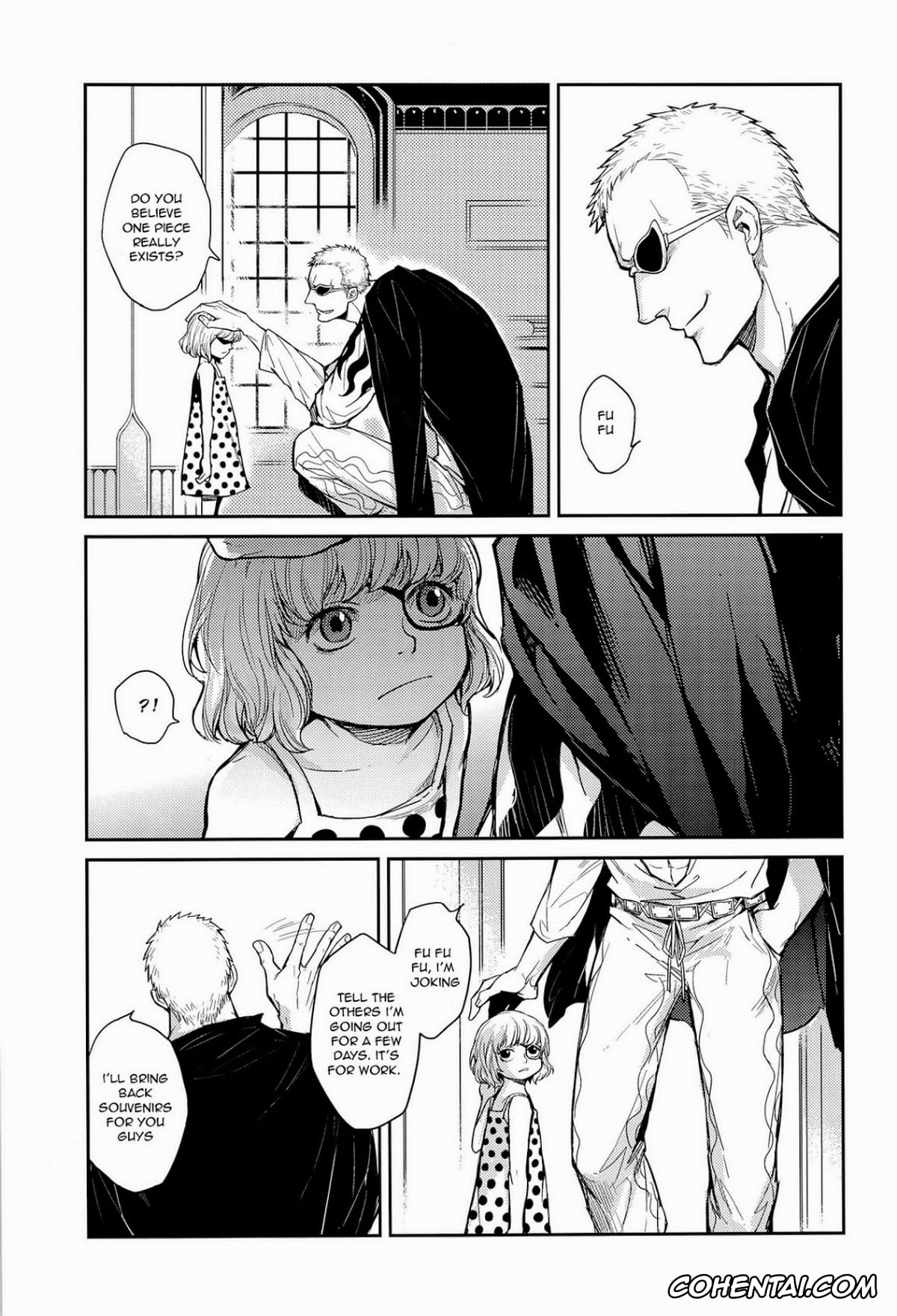 One Piece hentai, Crocodile hentai, Donquixote Doflamingo hentai, Die For Me (One Piece), pagina 24