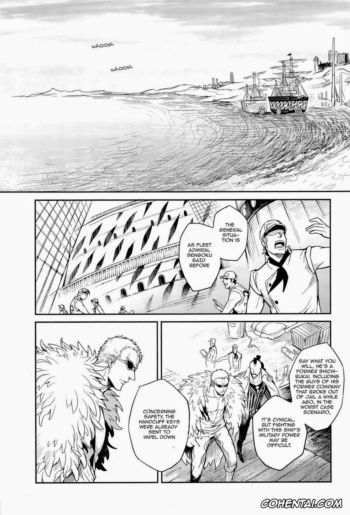 One Piece xxx, Crocodile xxx, Donquixote Doflamingo xxx, Die For Me (One Piece), pagina 28