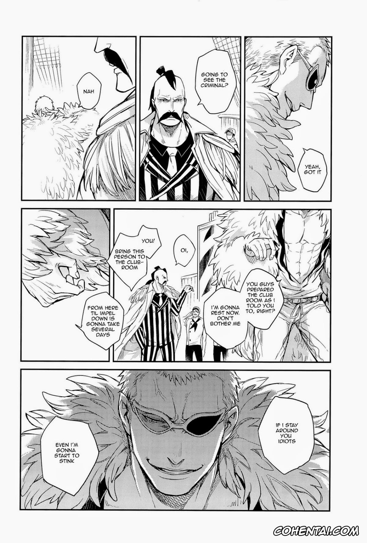 One Piece porno, Crocodile porno, Donquixote Doflamingo porno, Die For Me (One Piece), pagina 29