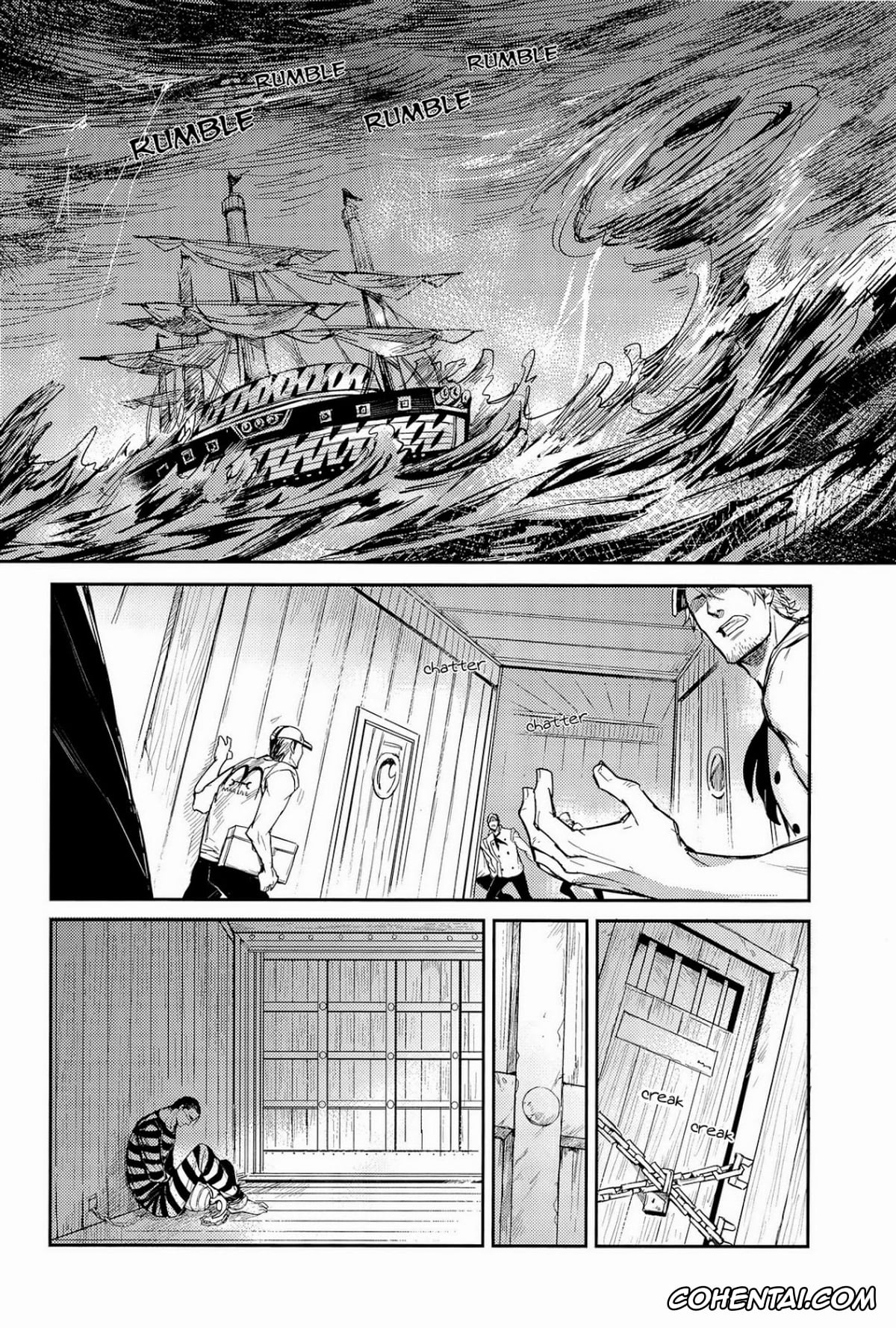 One Piece hentai, Crocodile hentai, Donquixote Doflamingo hentai, Die For Me (One Piece), pagina 45