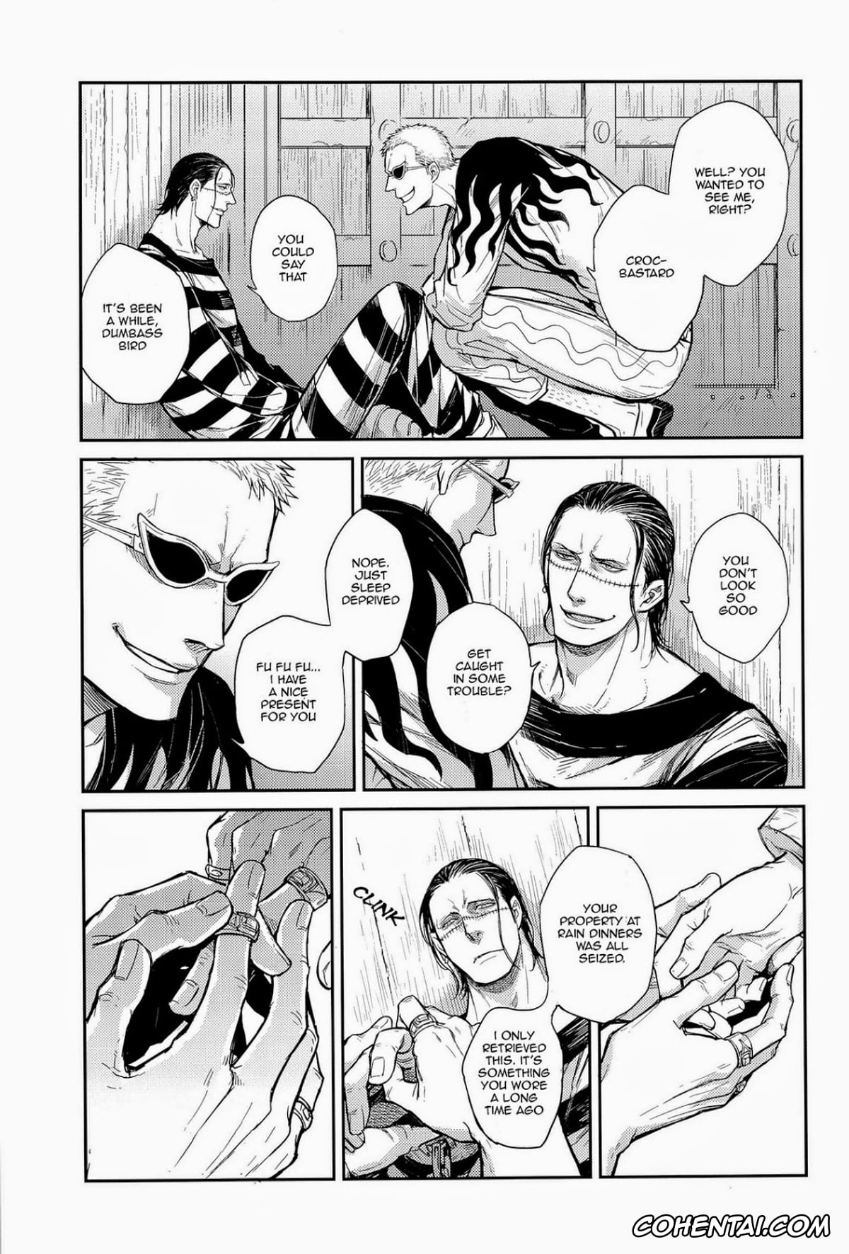 One Piece hentai, Crocodile hentai, Donquixote Doflamingo hentai, Die For Me (One Piece), pagina 48
