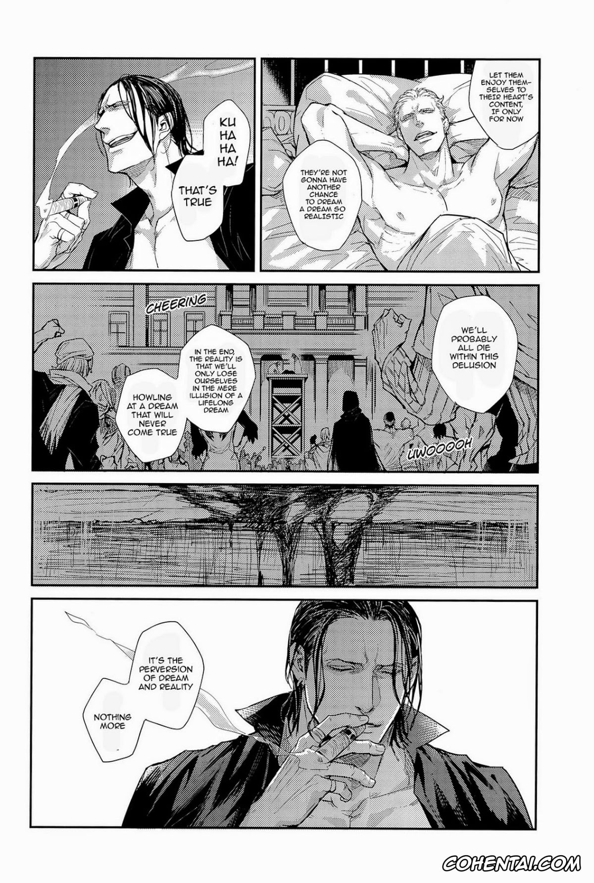 One Piece porno, Crocodile porno, Donquixote Doflamingo porno, Die For Me (One Piece), pagina 59