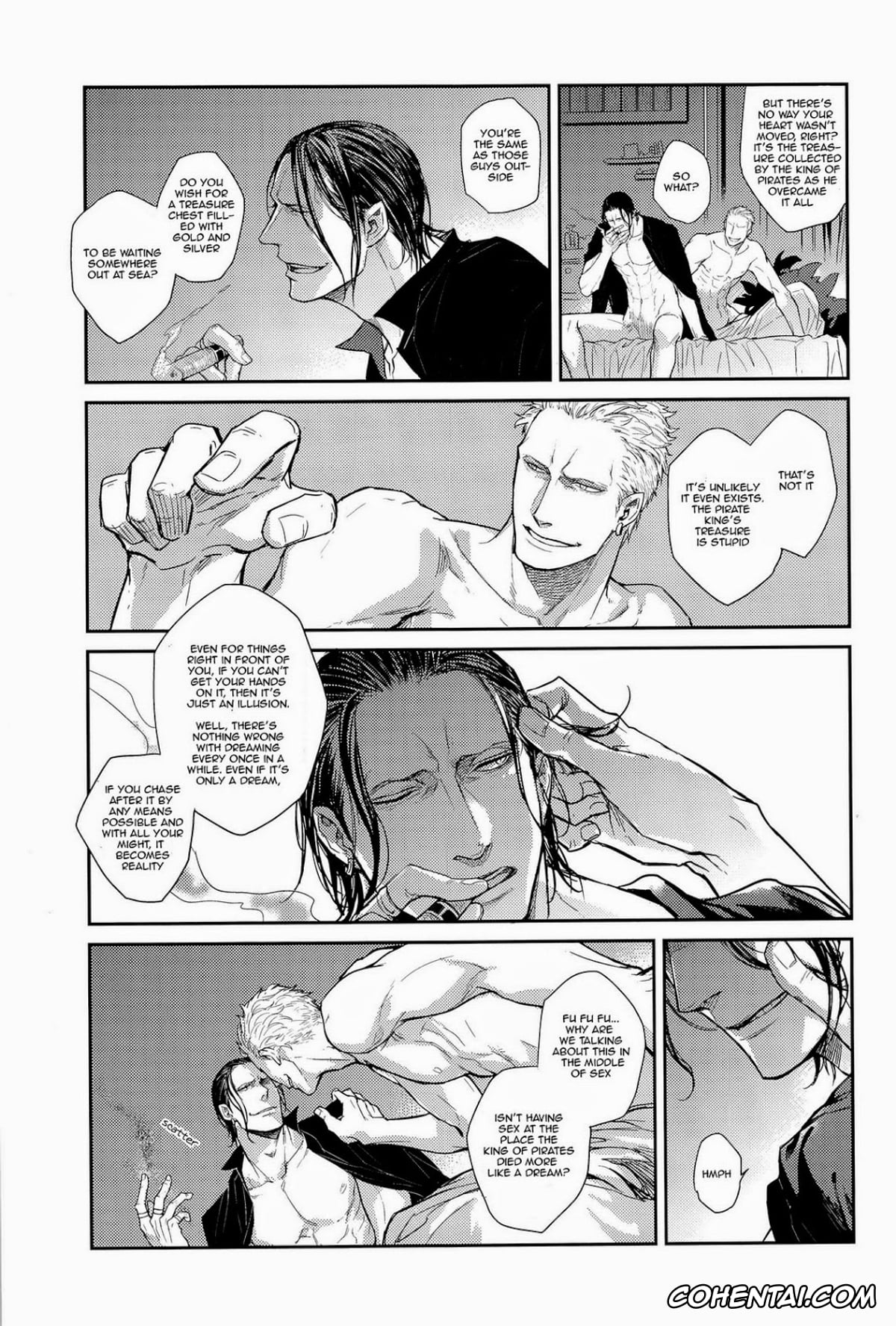 One Piece hentai, Crocodile hentai, Donquixote Doflamingo hentai, Die For Me (One Piece), pagina 60