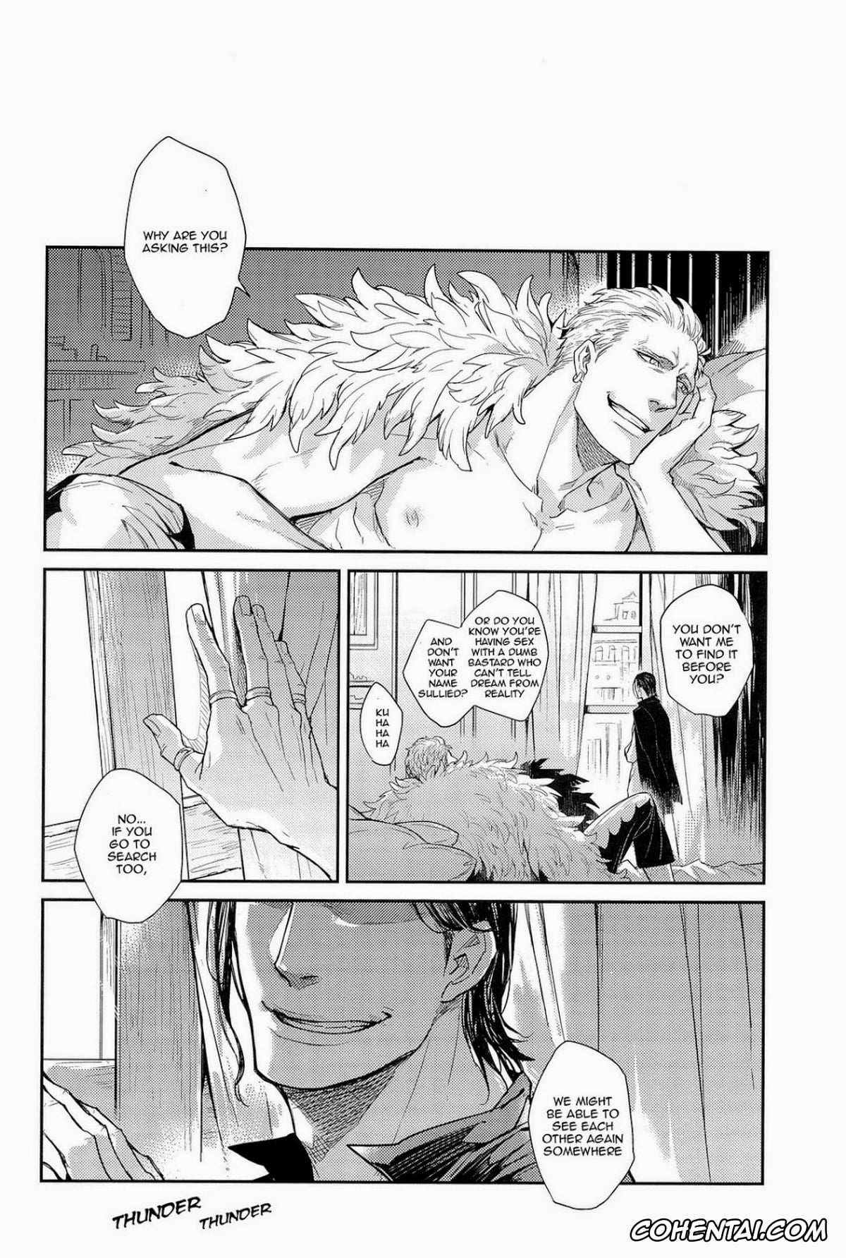 One Piece hentai, Crocodile hentai, Donquixote Doflamingo hentai, Die For Me (One Piece), pagina 63