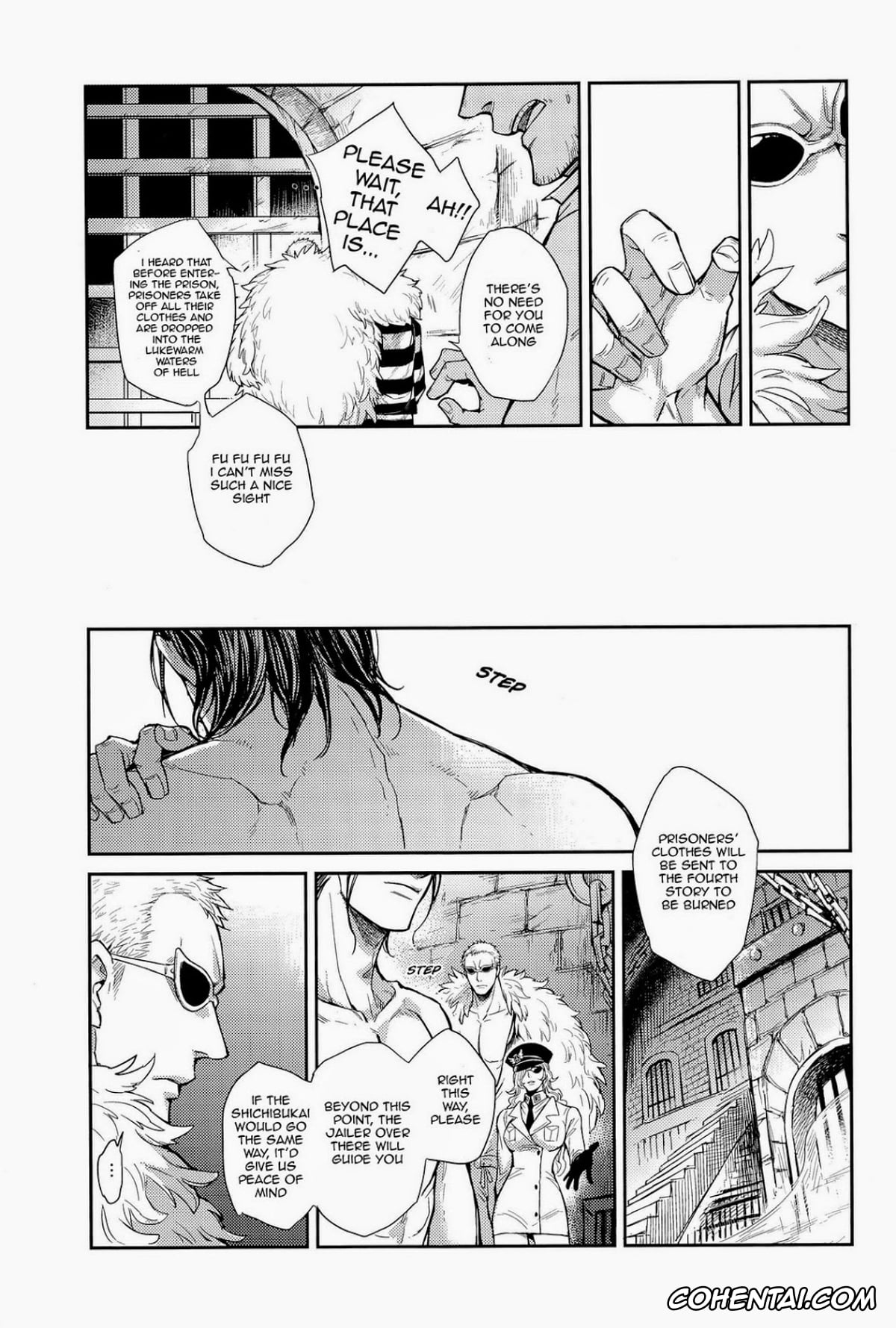 One Piece porno, Crocodile porno, Donquixote Doflamingo porno, Die For Me (One Piece), pagina 68