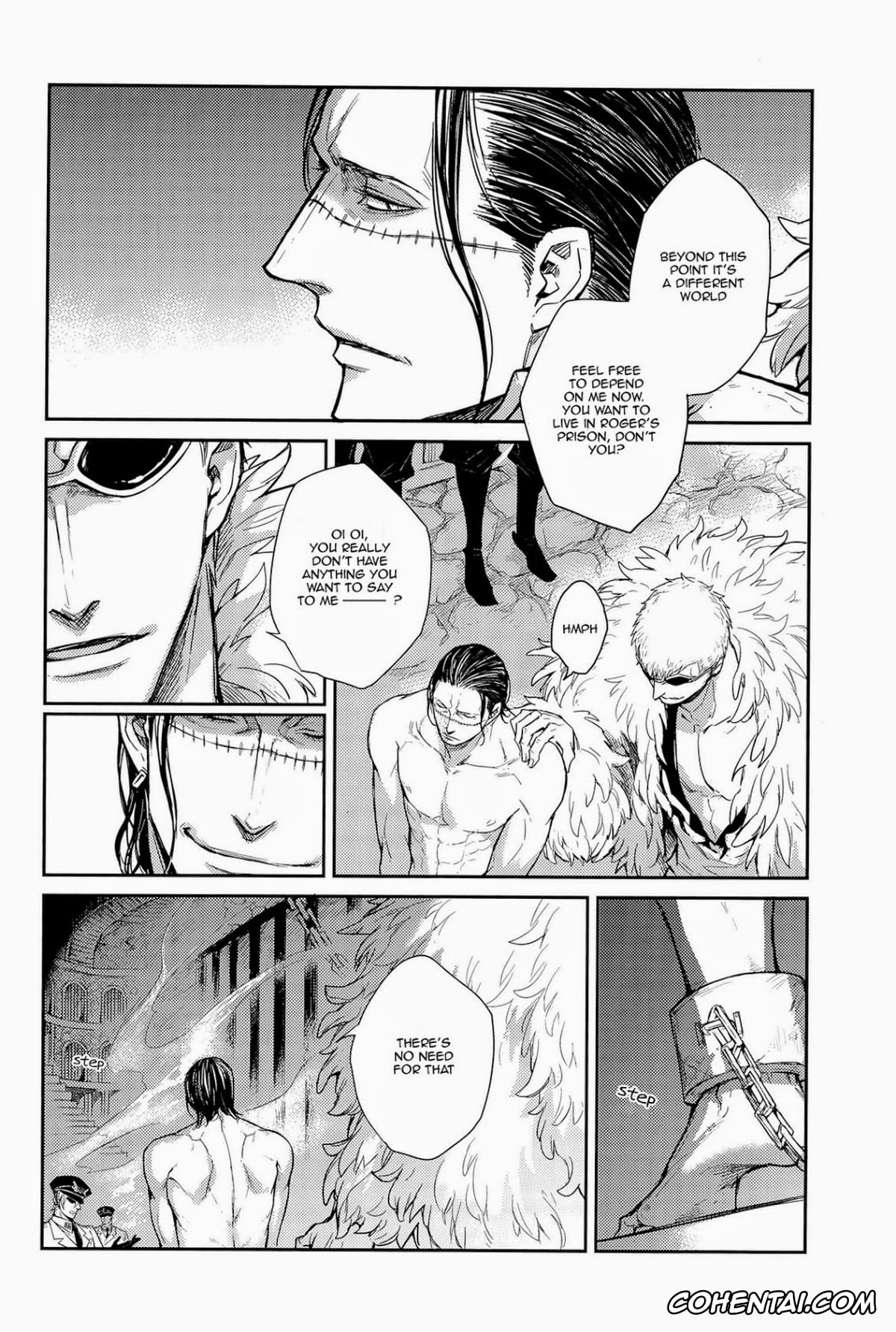 One Piece hentai, Crocodile hentai, Donquixote Doflamingo hentai, Die For Me (One Piece), pagina 69