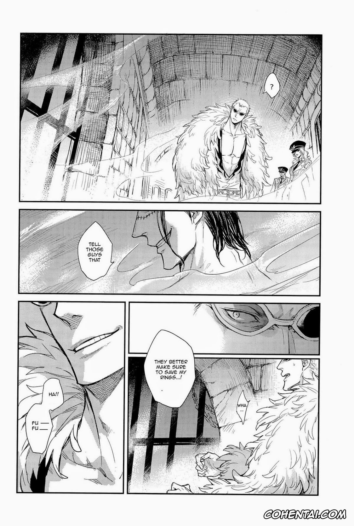 One Piece porno, Crocodile porno, Donquixote Doflamingo porno, Die For Me (One Piece), pagina 71