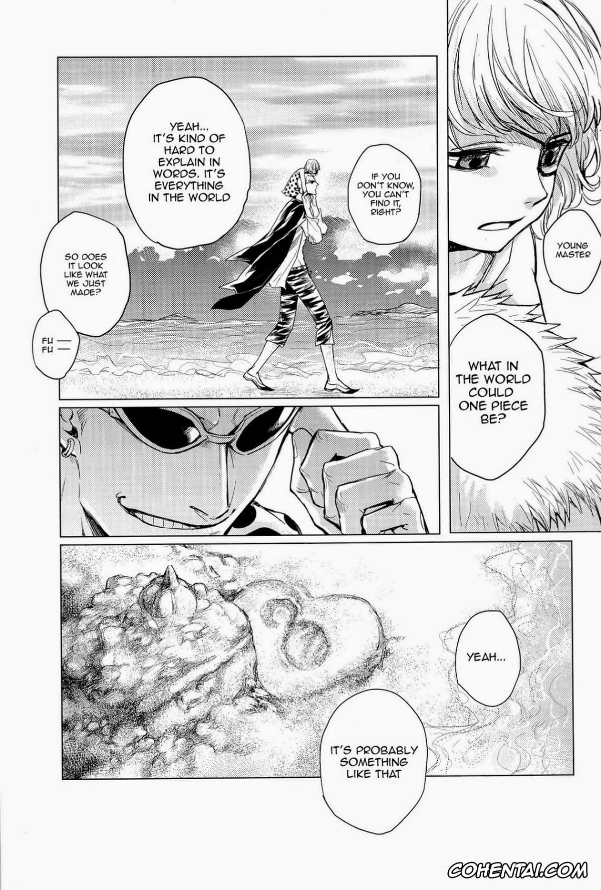 One Piece porno, Crocodile porno, Donquixote Doflamingo porno, Die For Me (One Piece), pagina 80
