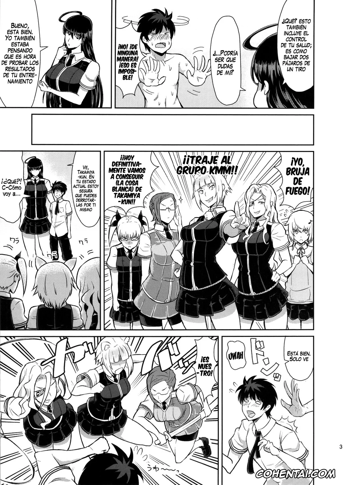 Witch Craft Works xxx, Ayaka Kagari xxx, Honoka Takamiya xxx, Kanna Utsugi xxx, Kazane Kagari xxx, Kotetsu Katsura xxx, Mei Menowa xxx, Rin Kazari xxx, Tanpopo Kuraishi xxx, Takamiya-kun no Hanayome Shugyou (Witch Craft Works), pagina 4