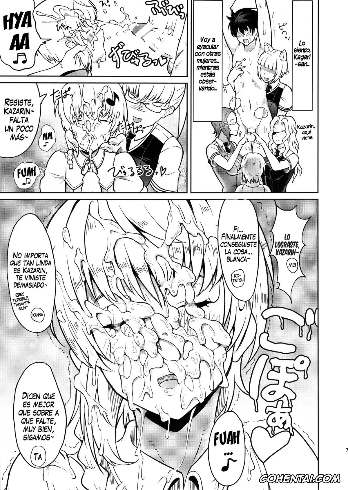 Witch Craft Works porno, Ayaka Kagari porno, Honoka Takamiya porno, Kanna Utsugi porno, Kazane Kagari porno, Kotetsu Katsura porno, Mei Menowa porno, Rin Kazari porno, Tanpopo Kuraishi porno, Takamiya-kun no Hanayome Shugyou (Witch Craft Works), pagina 8