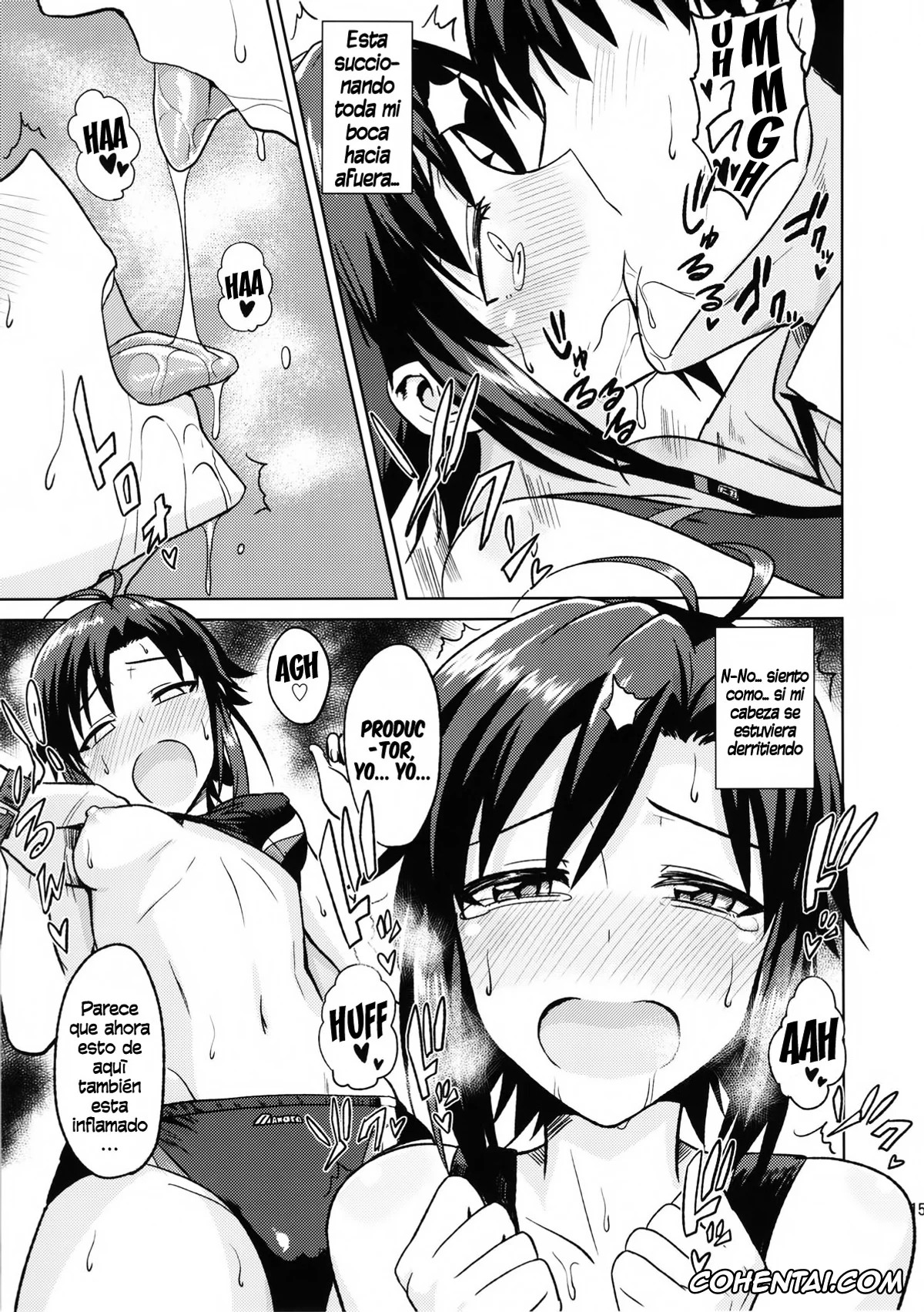 The iDOLM@STER porno, Makoto Kikuchi porno, Makoto to Training! (THE iDOLM@STER), pagina 14