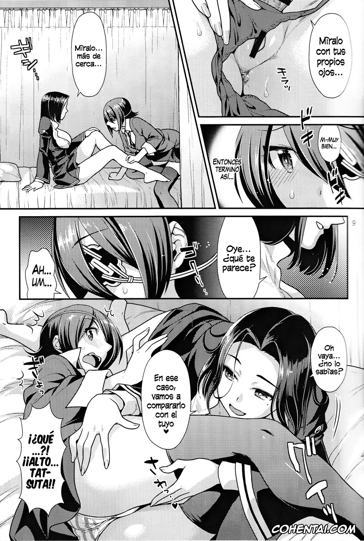 Kantai Collection -KanColle- porno, Tatsuta porno, Tenryuu porno, Kuroyuri no Hanakotoba (Kantai Collection -KanColle-), pagina 8