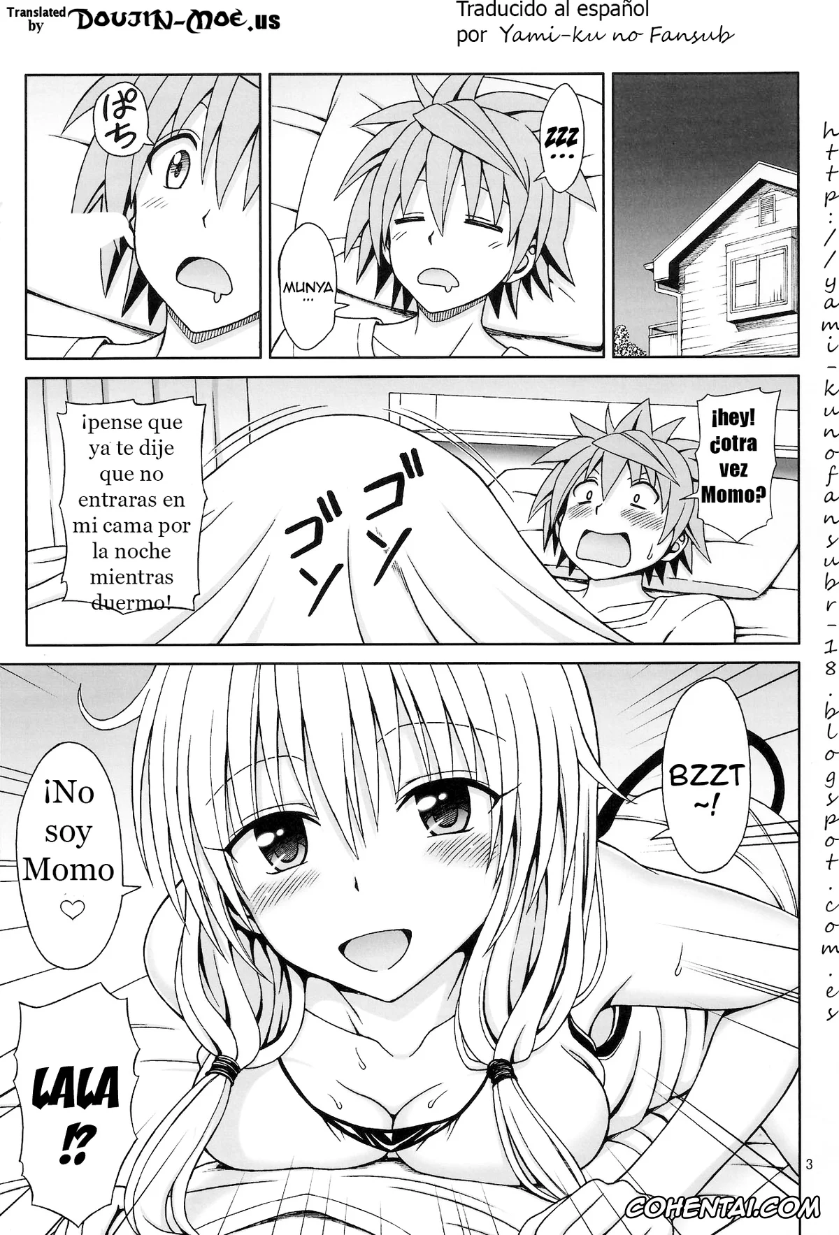 To Love-Ru porno, Lala Satalin Deviluke porno, Rito Yuuki porno, Yappari Lala ga Suki! (To Love-Ru Darkness), pagina 2