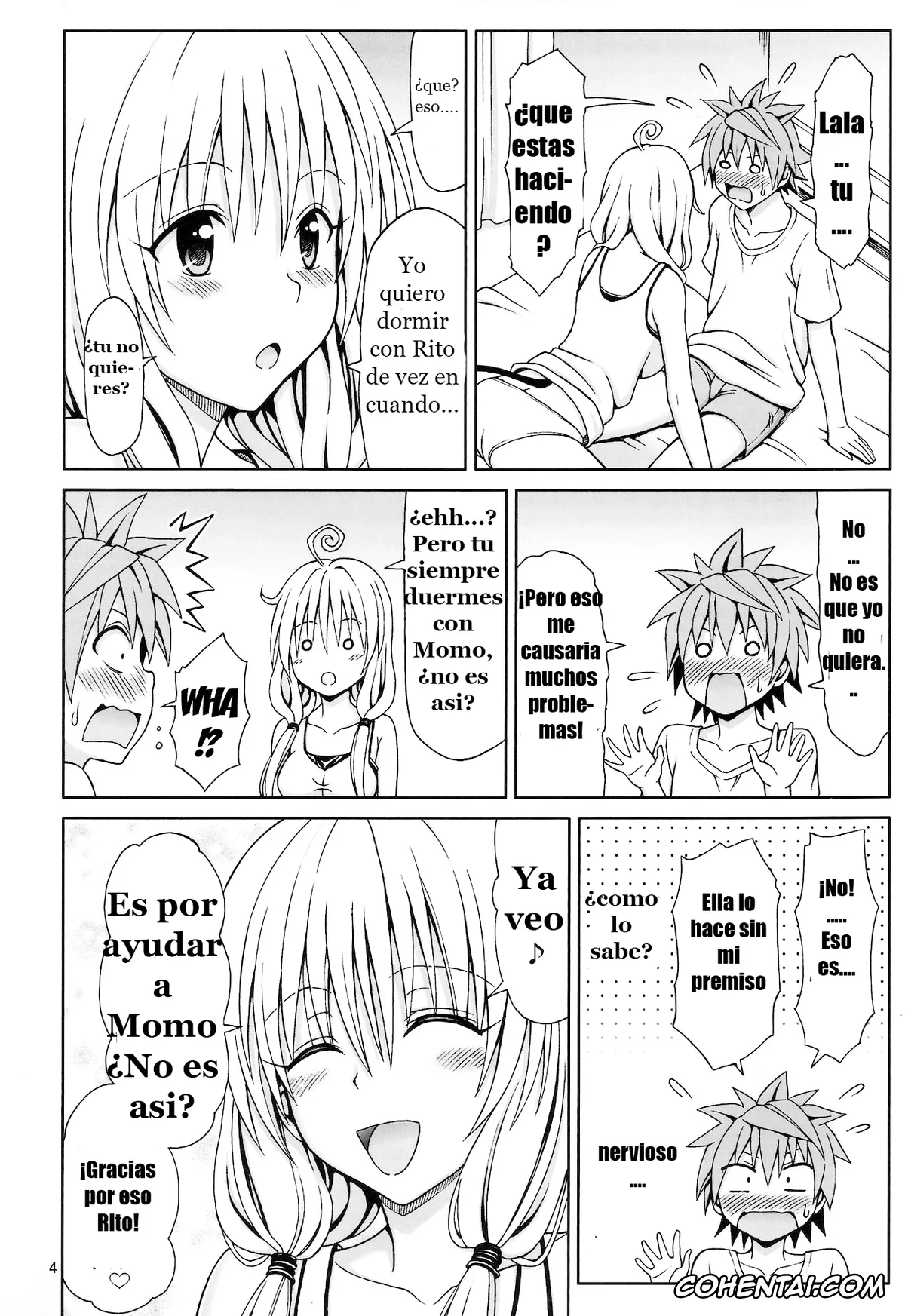 To Love-Ru hentai, Lala Satalin Deviluke hentai, Rito Yuuki hentai, Yappari Lala ga Suki! (To Love-Ru Darkness), pagina 3