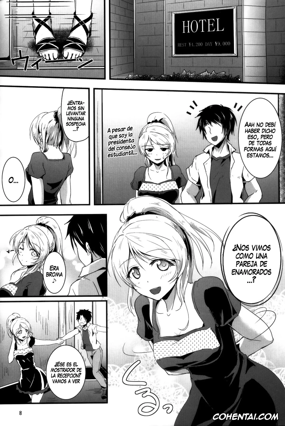 Love Live! xxx, Eli Ayase xxx, Let’s Study ×××2 (Love Live!), pagina 7