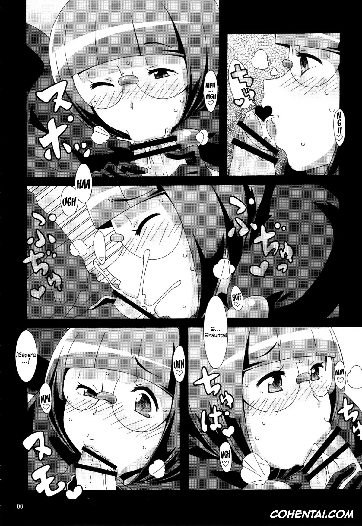 Pokemon | Pocket Monsters xxx, Hilbert xxx, Shauntal xxx, Bungaku Shoujo Gahou (Pokémon), pagina 7