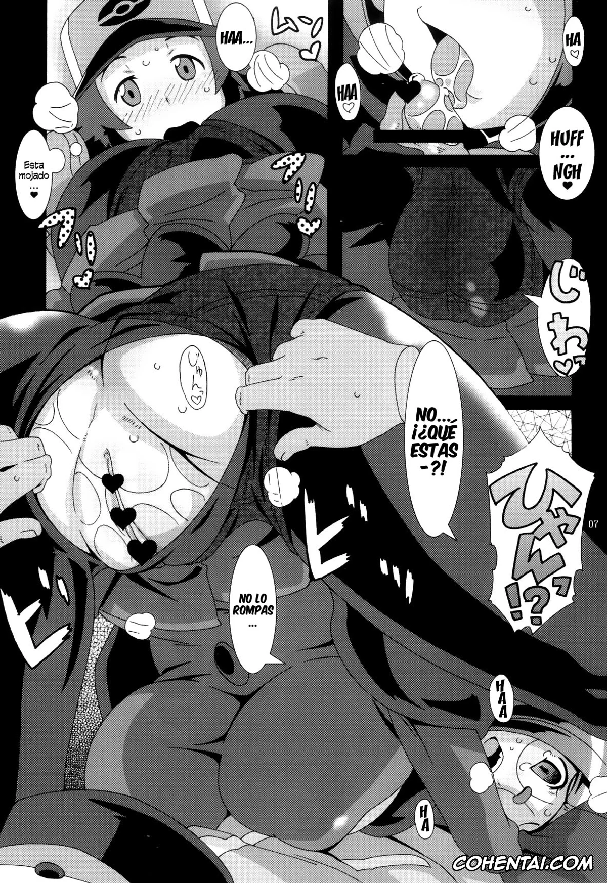 Pokemon | Pocket Monsters porno, Hilbert porno, Shauntal porno, Bungaku Shoujo Gahou (Pokémon), pagina 8