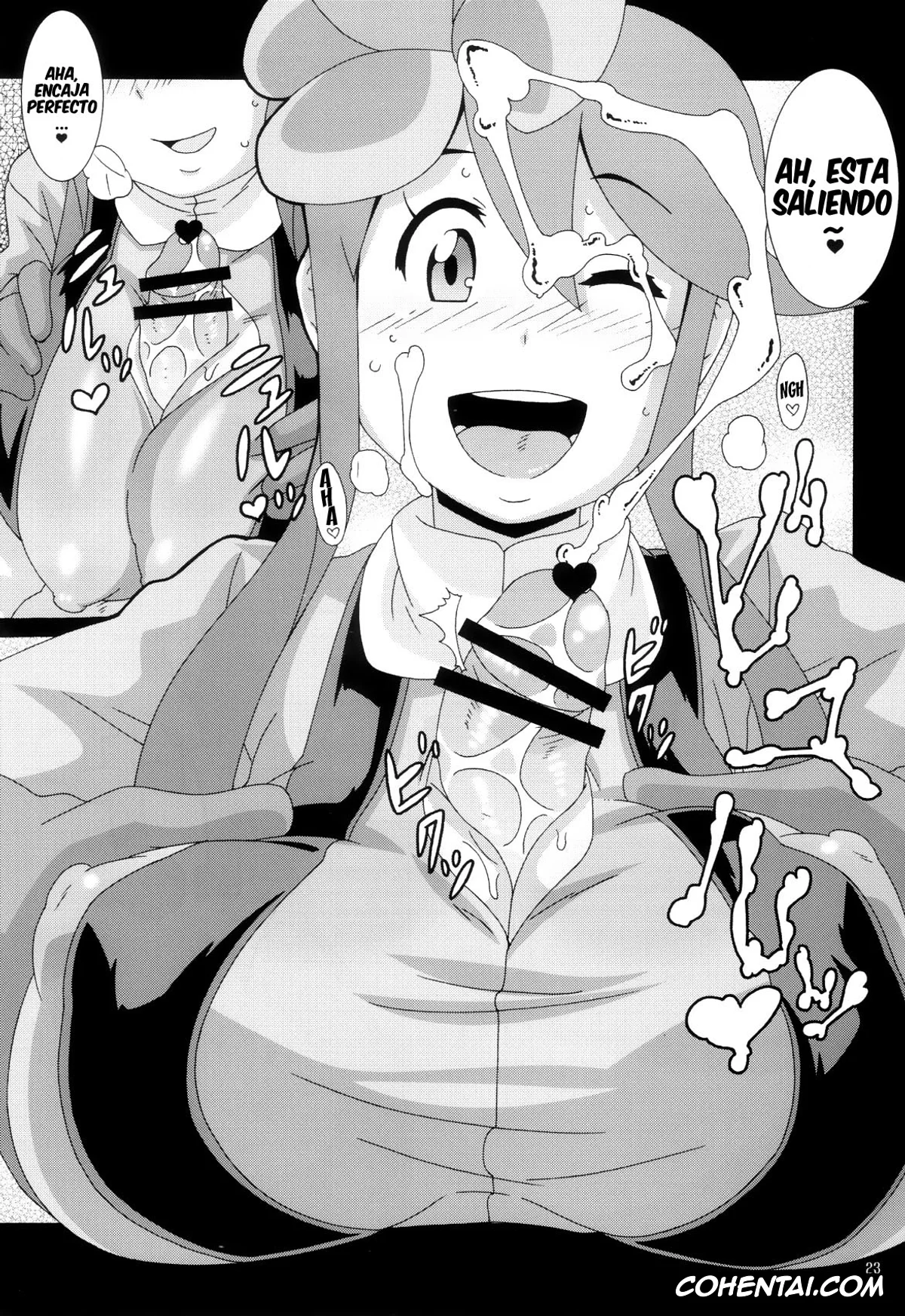 Pokemon | Pocket Monsters hentai, Hilbert hentai, Shauntal hentai, Bungaku Shoujo Gahou (Pokémon), pagina 24