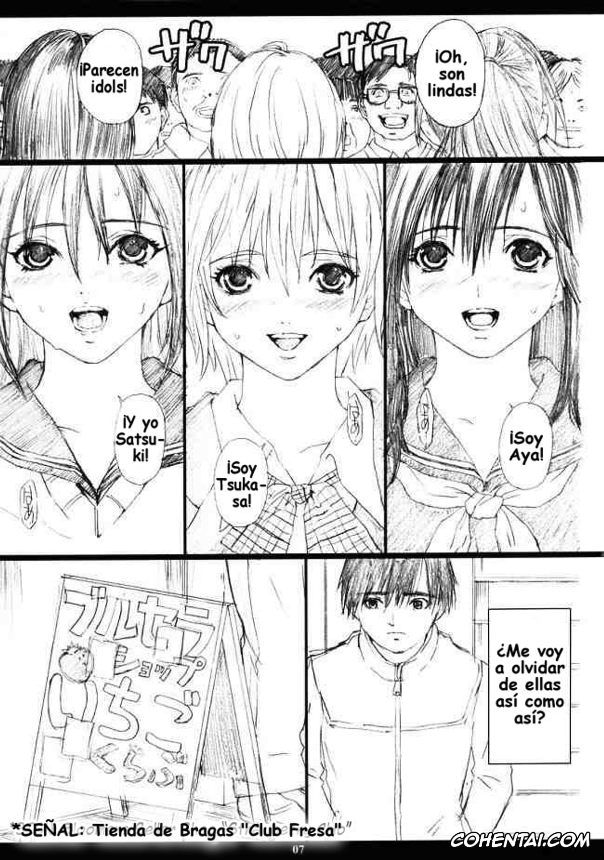 Ichigo 100 | Strawberry 100 hentai, Aya Toujou hentai, Satsuki Kitaoji hentai, Tsukasa Nishino hentai, Yui Minamito hentai, Ichigo MAX% 2 (Ichigo 100%), pagina 6