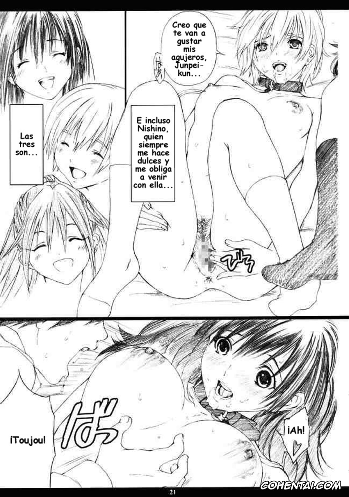 Ichigo 100 | Strawberry 100 porno, Aya Toujou porno, Satsuki Kitaoji porno, Tsukasa Nishino porno, Yui Minamito porno, Ichigo MAX% 2 (Ichigo 100%), pagina 20