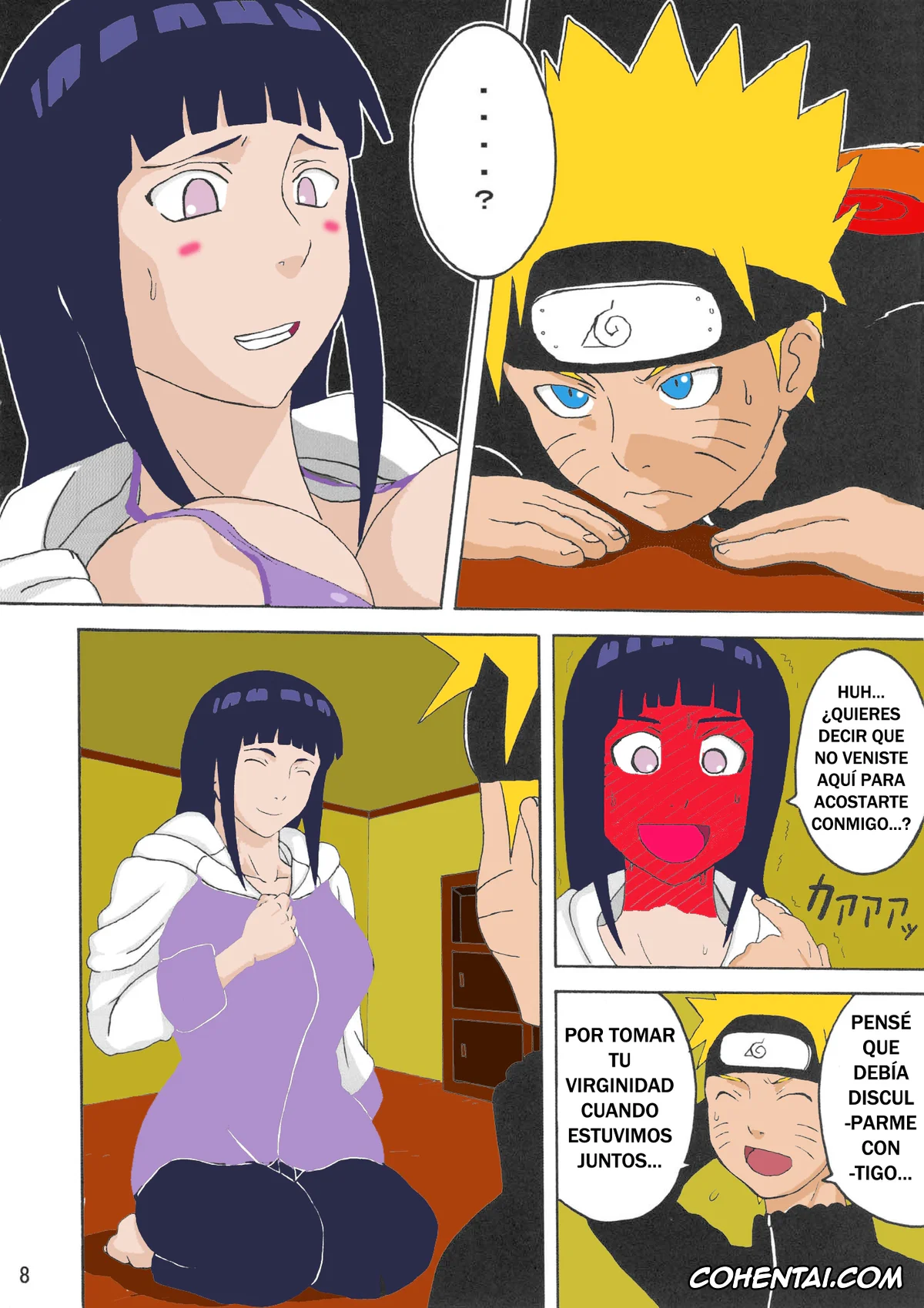 NARUTO hentai, Hinata Hyuga hentai, Naruto Uzumaki hentai, Hinata (NARUTO), pagina 9
