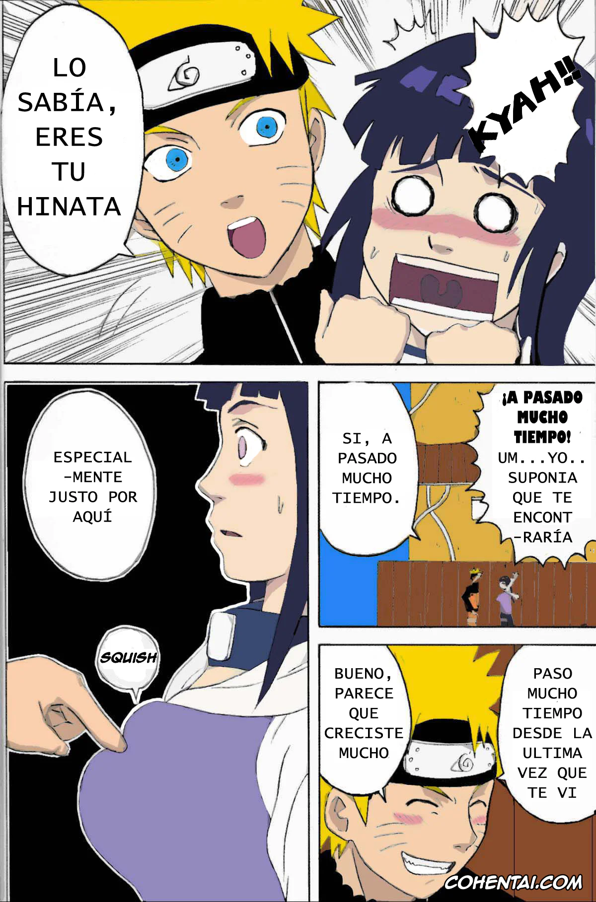 NARUTO hentai, Hinata Hyuga hentai, Naruto Uzumaki hentai, Hinata Ganbaru! (NARUTO), pagina 3