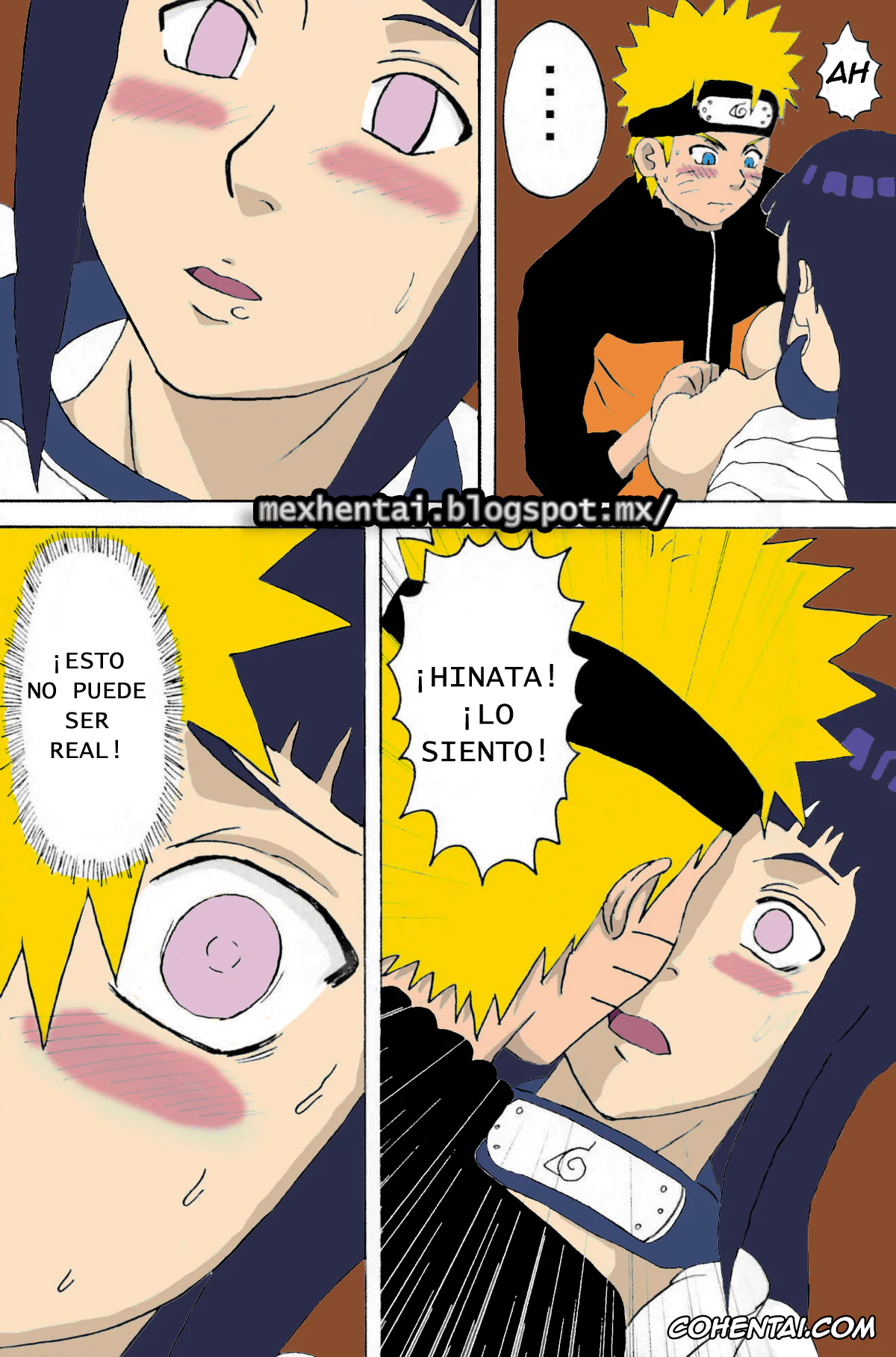 NARUTO porno, Hinata Hyuga porno, Naruto Uzumaki porno, Hinata Ganbaru! (NARUTO), pagina 8