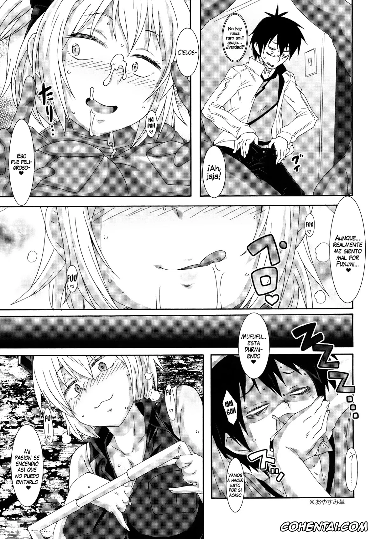 Blood Lad porno, Fuyumi Yanagi porno, Hydra Bell porno, Shakai no Mado (Blood Lad), pagina 8