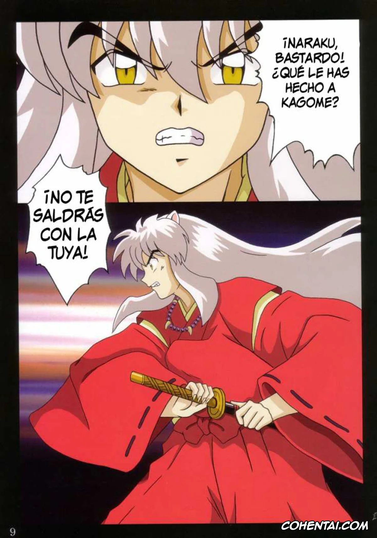 Inuyasha porno, Kagome Higurashi porno, Tukikage Sakura (Inuyasha), pagina 8