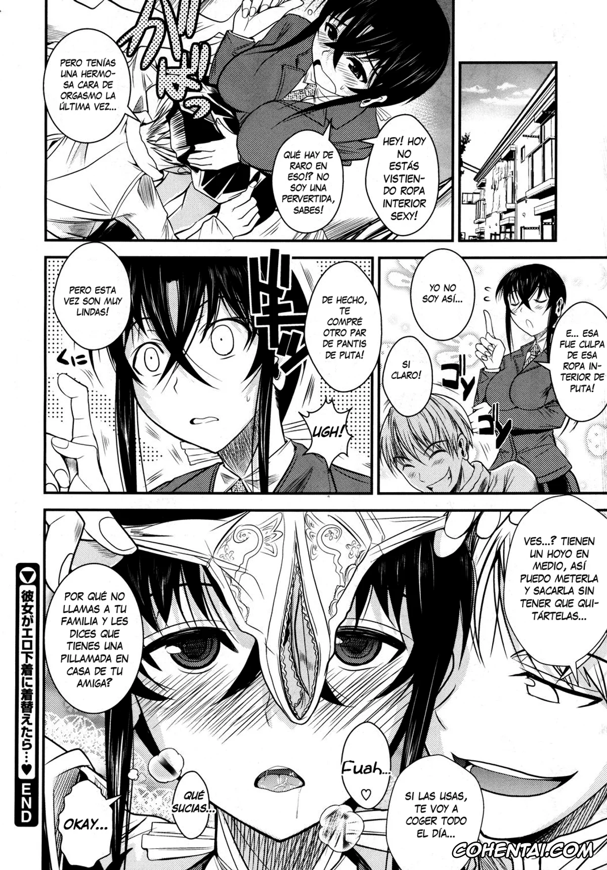 Original hentai, Kanojo ga Ero Shitagi ni Kigaetara… | If My Girlfriend Put On Some Sexy Lingerie…, pagina 24