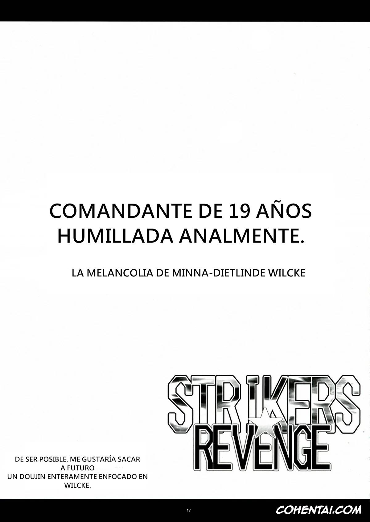 Strike Witches porno, Gertrud Barkhorn porno, Hanna-Justina Marseille porno, Minna-Dietlinde Wilcke porno, STRIKERS☆REVENGE (Strike Witches), pagina 17